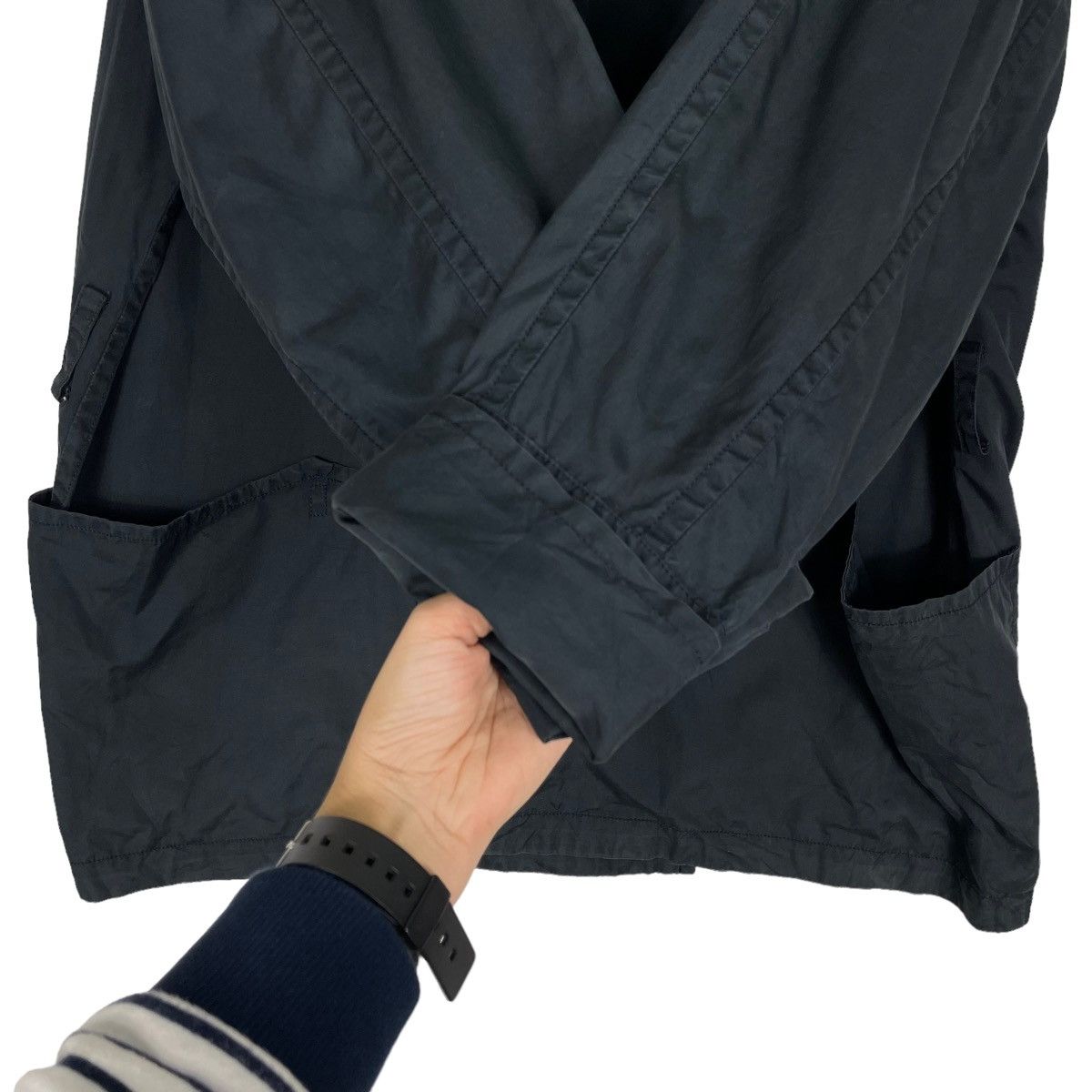 Japanese Brand × Selected Homme × Yohji Yamamoto 💥HAKKA HOMME FRENCH CHORE JACKET Size US M / EU 48-50 / 2 - 10 Thumbnail