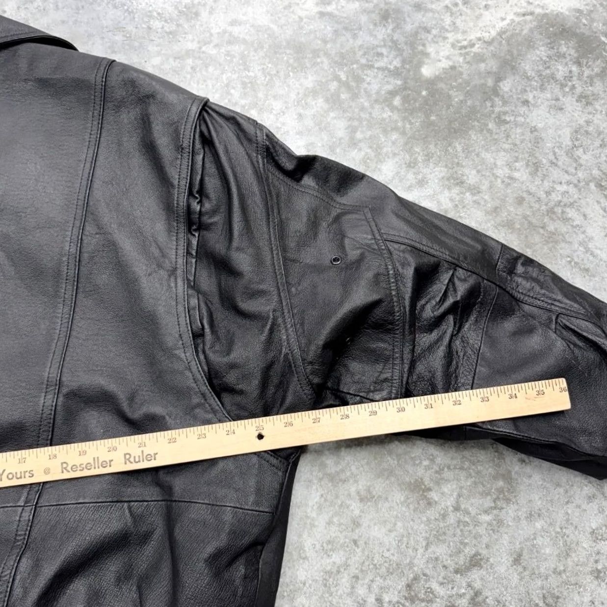Logo 7 N.Y.D.A. Jacket Mens L Black Leather Bomber NYDA Chest Logo Silver Star Resort Casino Jacket Mens L Black Leather Bomber NYDA Logo Size US L / EU 52-54 / 3 - 7 Thumbnail
