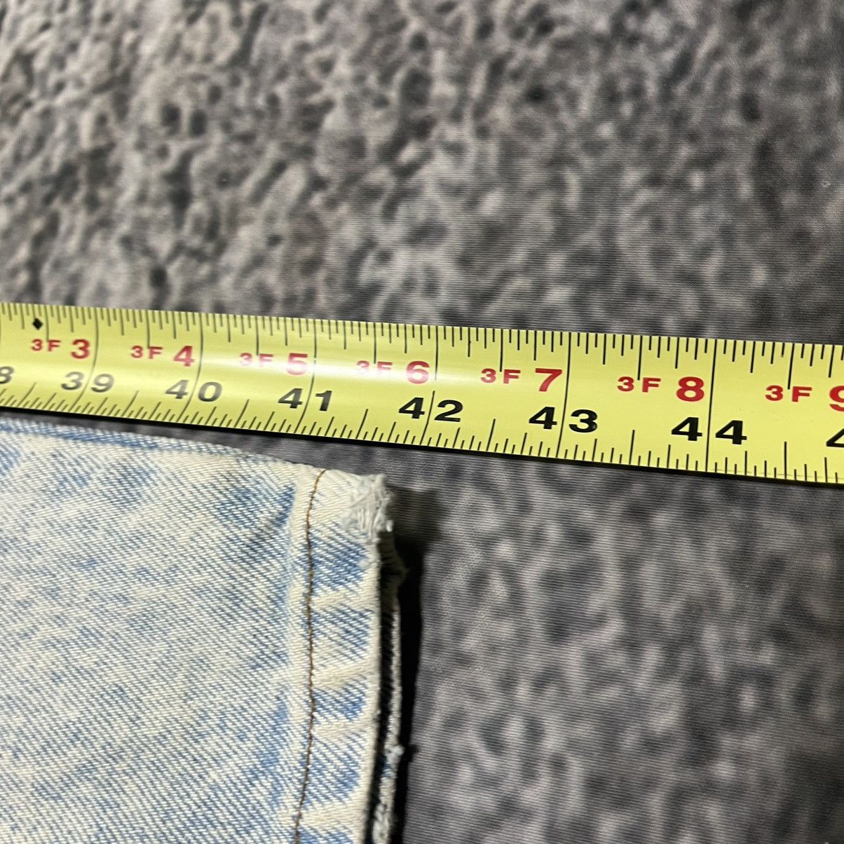 Levi's Vintage 90s Levi's Orange Tab Jeans Faded Light Blue Denim Size US 32 / EU 48 - 12 Thumbnail