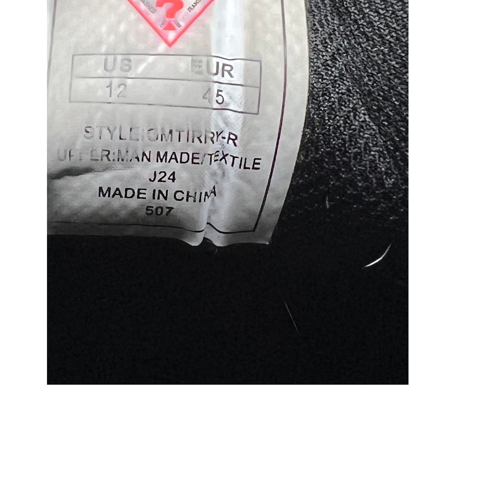 Guess Guess Tirry Sneaker Black Black Mens 12 Size US 12 / EU 45 - 8 Thumbnail