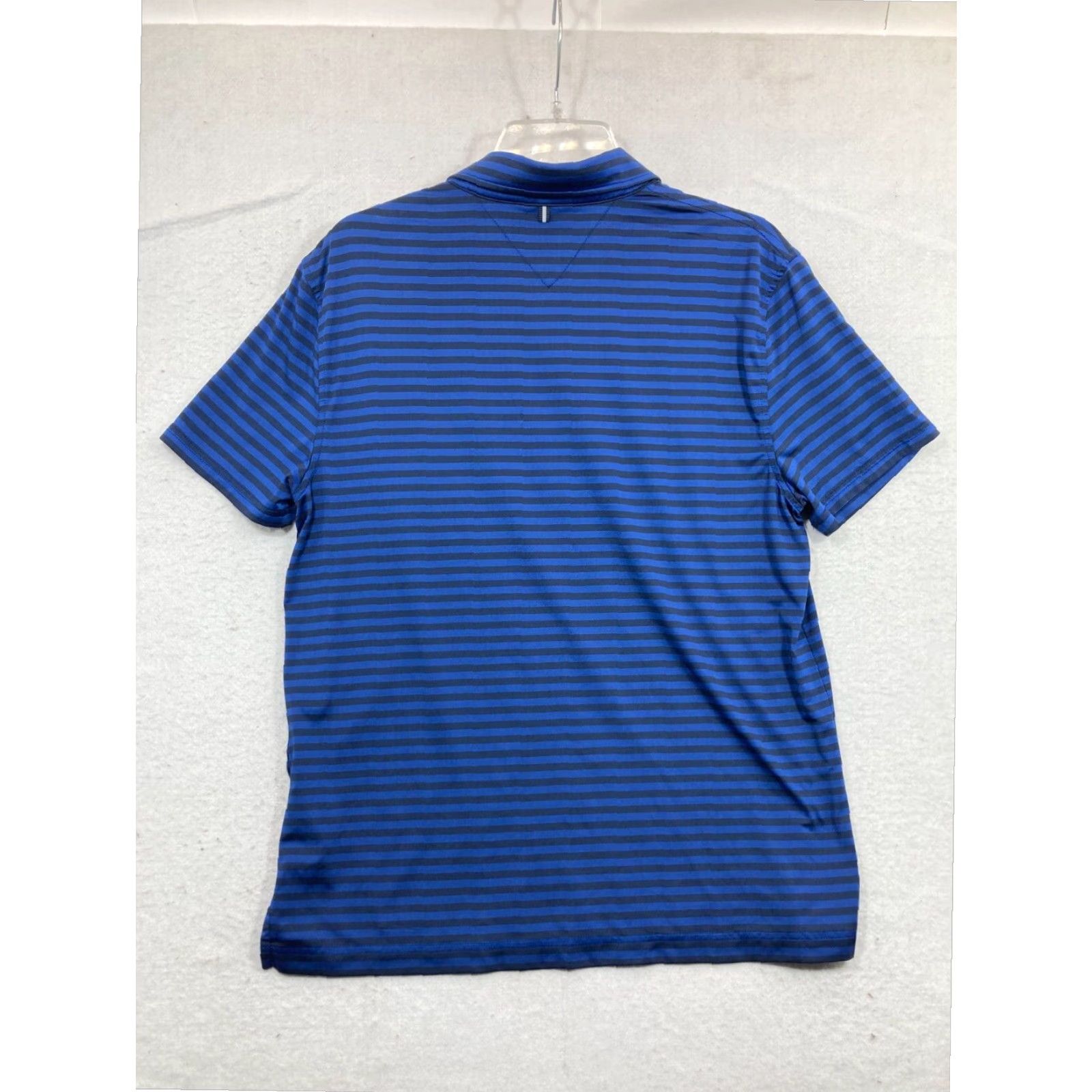 Tommy Hilfiger Tommy Hilfiger Polo Shirt Mens Medium Blue Short Sleeve Golf Performance Fit Cotton Blend Size US M / EU 48-50 / 2 - 5 Thumbnail