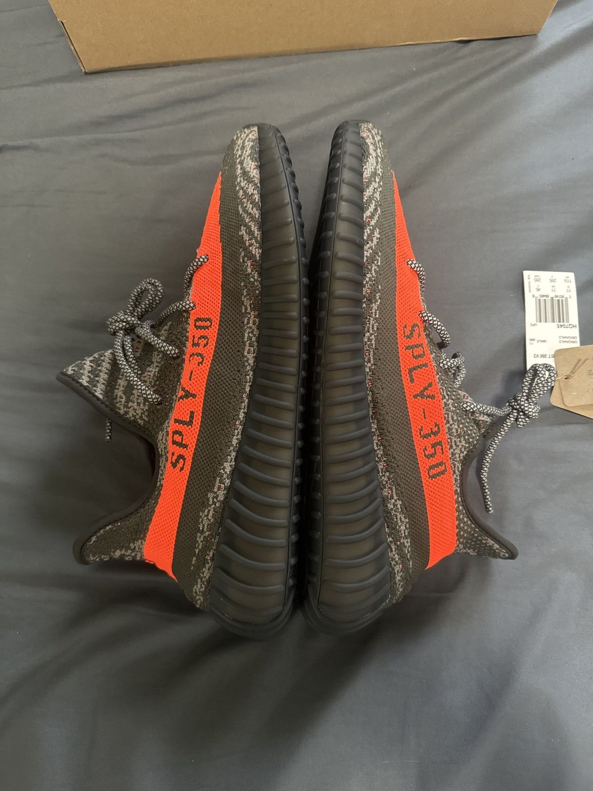 Adidas × Kanye West Yeezy Boost 350 V2 Carbon Beluga Size US 11.5 / EU 44-45 - 7 Thumbnail