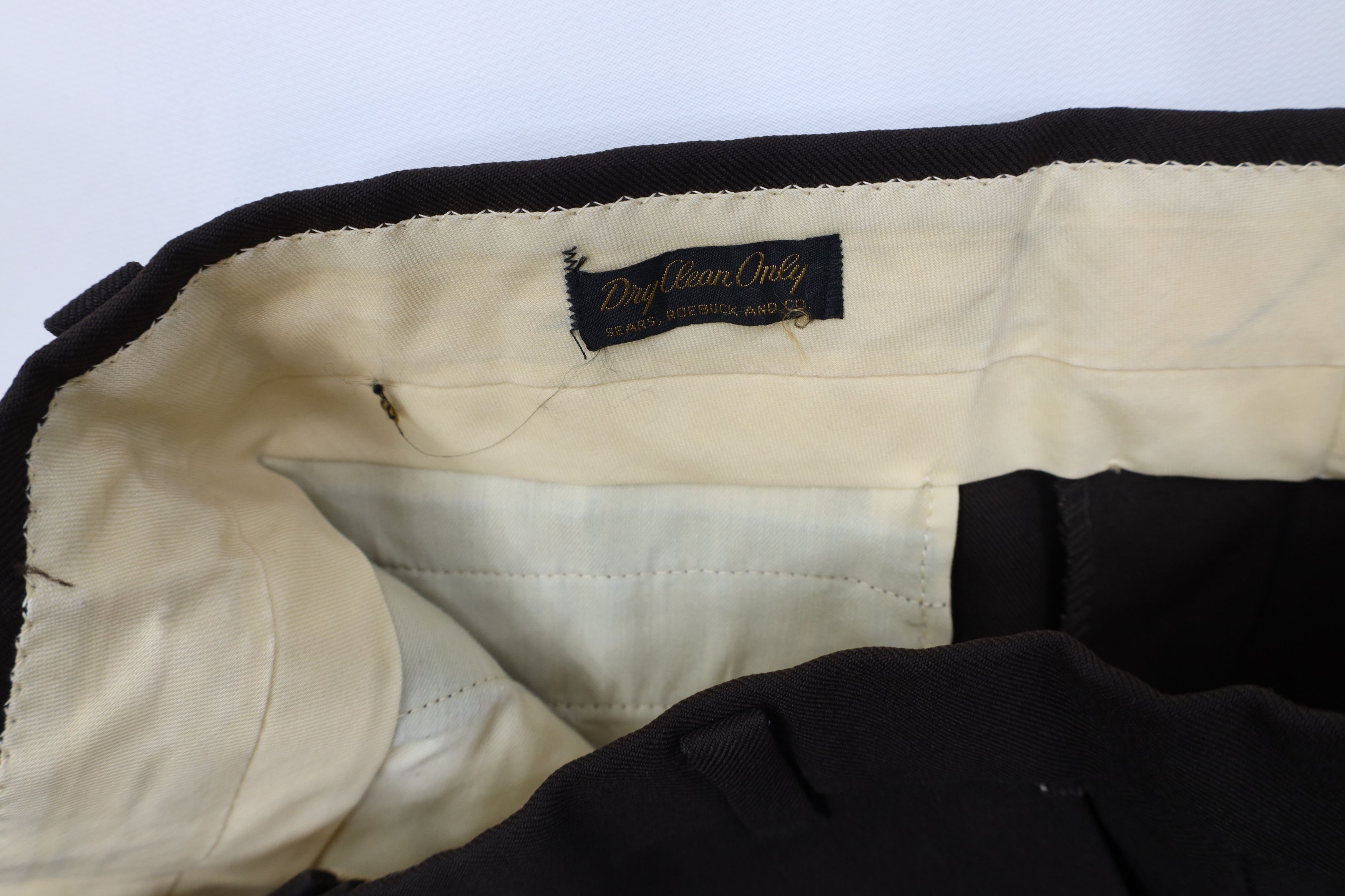 Vintage Vintage 70s Streetwear Bell Bottoms Chino Pants Brown USA Size US 34 / EU 50 - 6 Thumbnail
