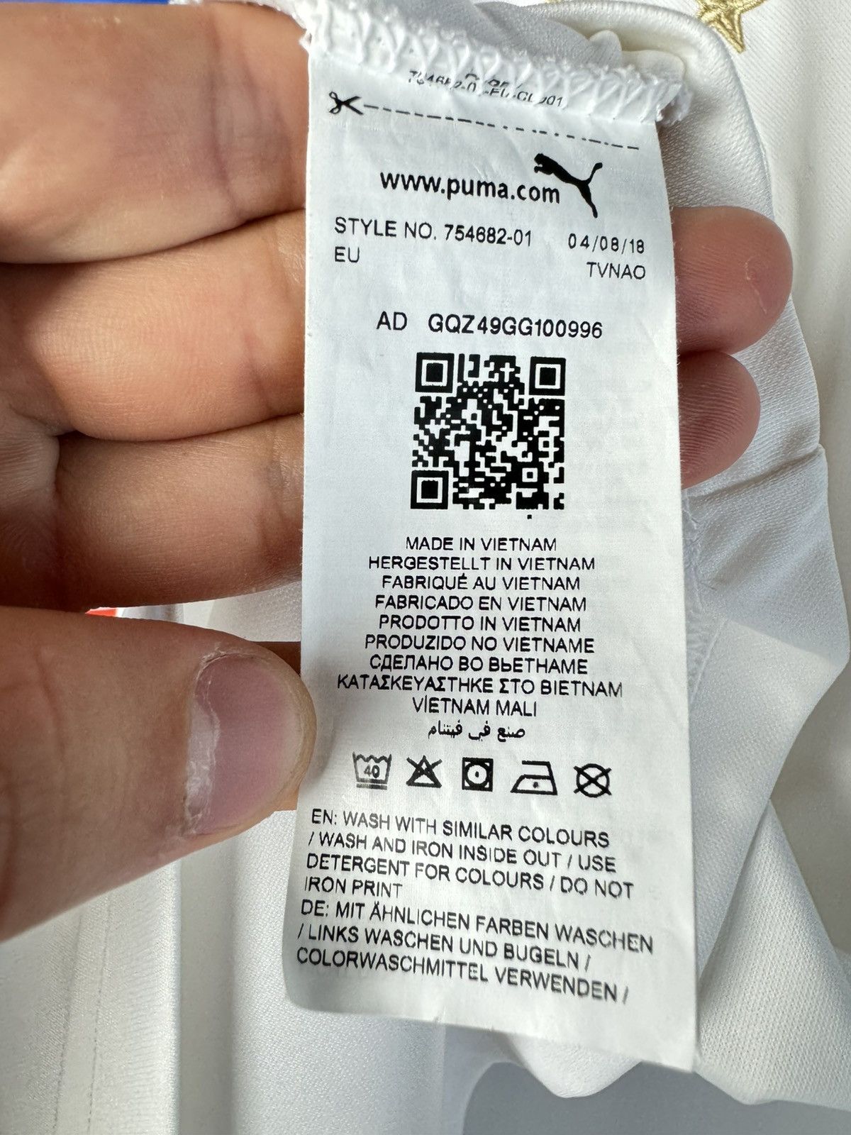 Puma Grasshopper Club Zurich 2018 2019 Home Shirt Jersey Puma Size US XL / EU 56 / 4 - 14 Thumbnail