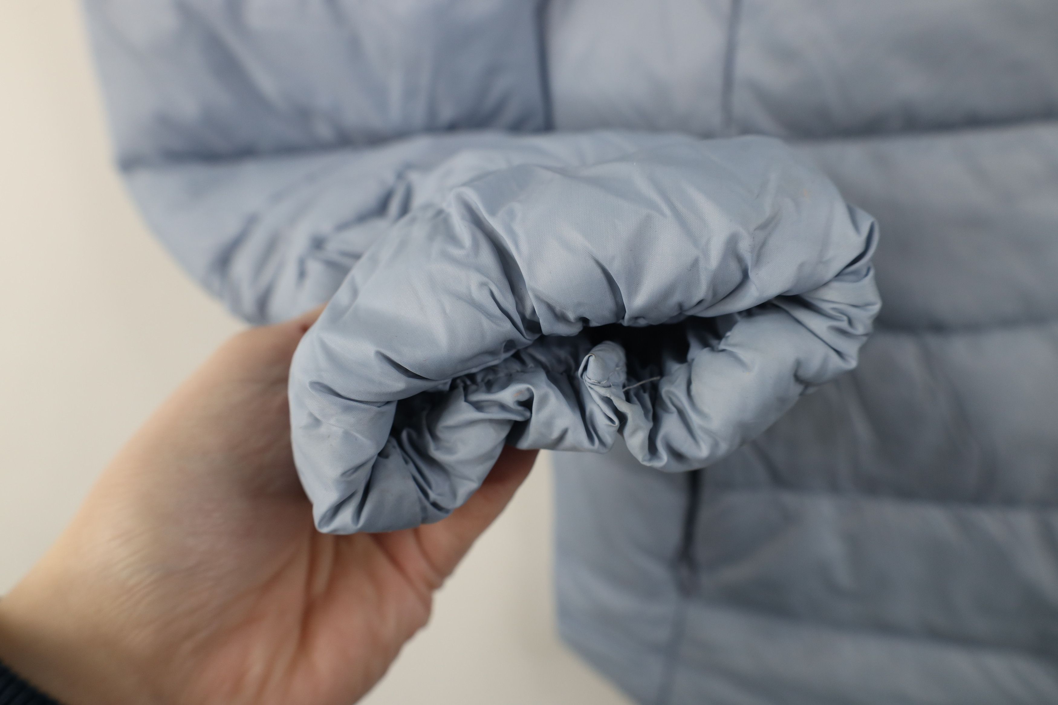 Eddie Bauer Vintage Y2K Eddie Bauer Down Fill Puffer Jacket Steel Blue Size XS / US 0-2 / IT 36-38 - 8 Thumbnail