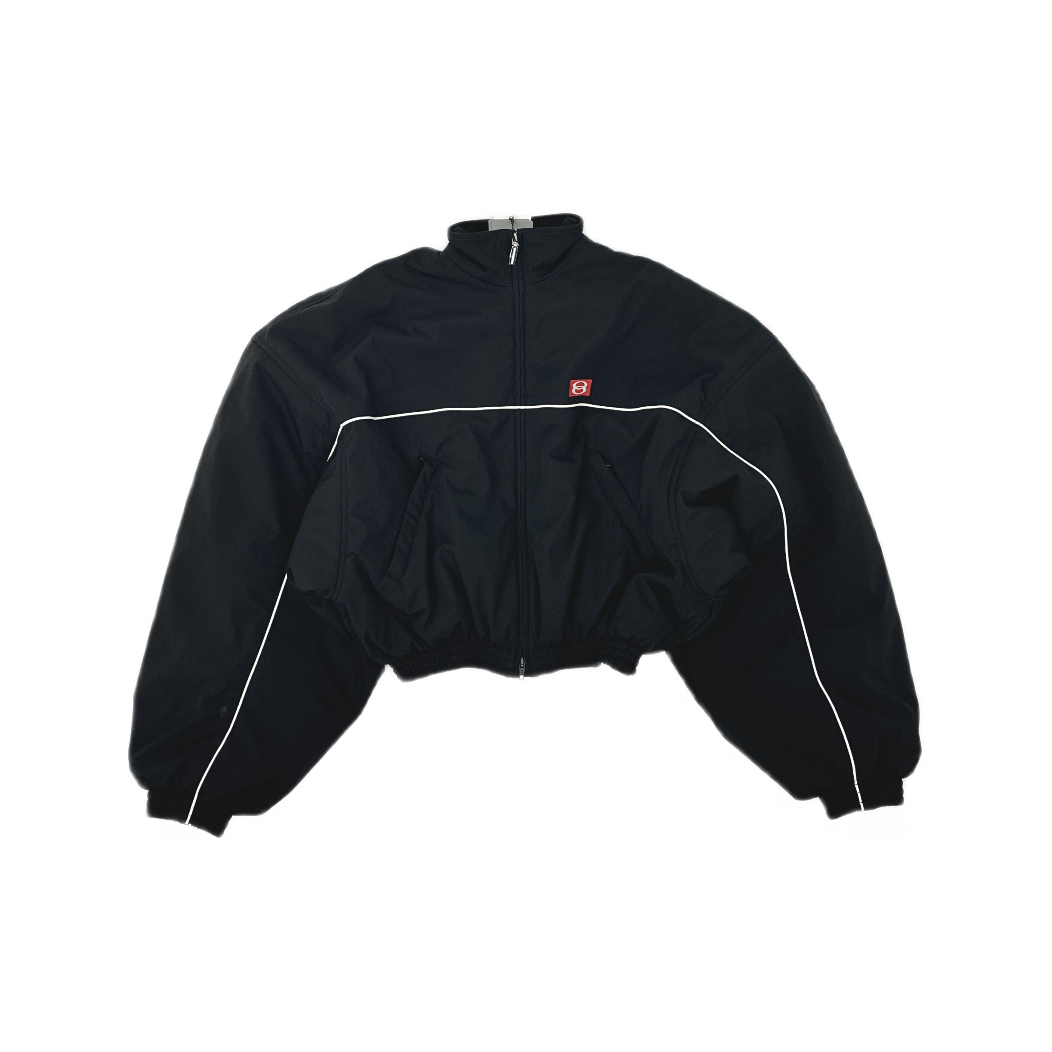 Balenciaga Balenciaga Logo Zip Up Jacket Size 44 Size US S / EU 44-46 / 1 - 1 Thumbnail