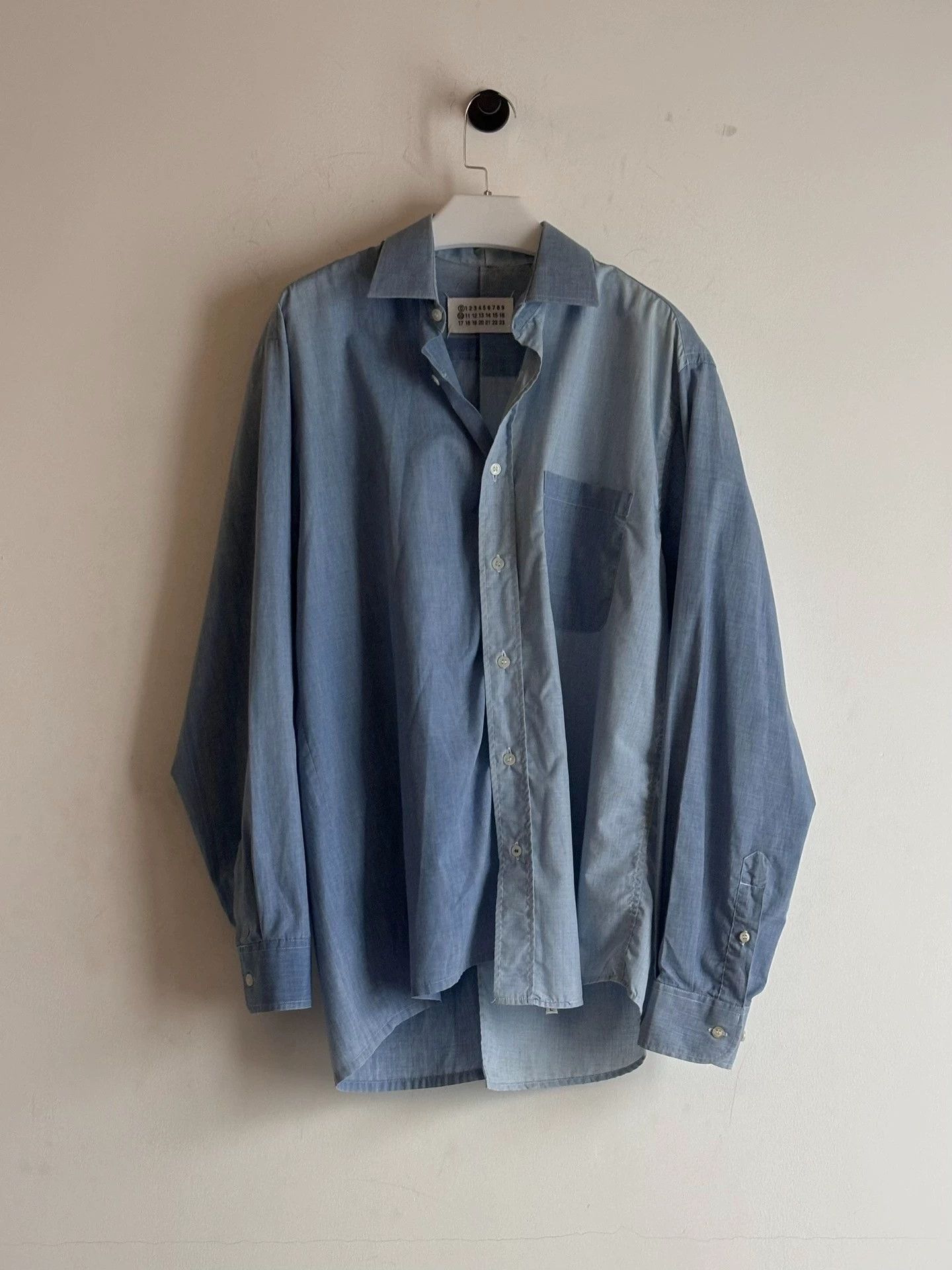 Maison Margiela MMM 0 10 Artisanal S/S 2002 Patchwork Shirt Size 3 Size US L / EU 52-54 / 3 - 2 Thumbnail