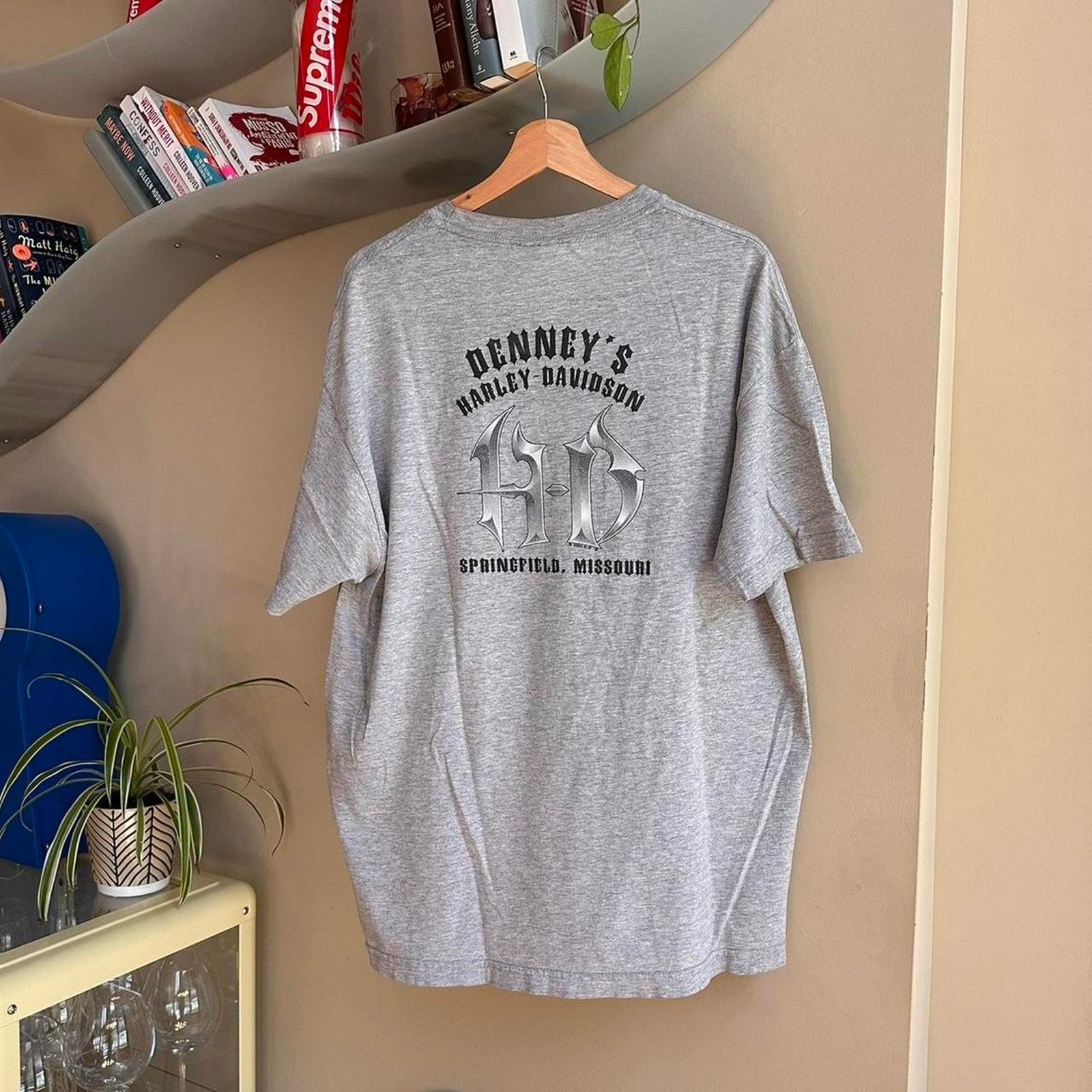 Harley Davidson Vintage Harley Davidson Fat Boy Shirt Size US XL / EU 56 / 4 - 5 Thumbnail