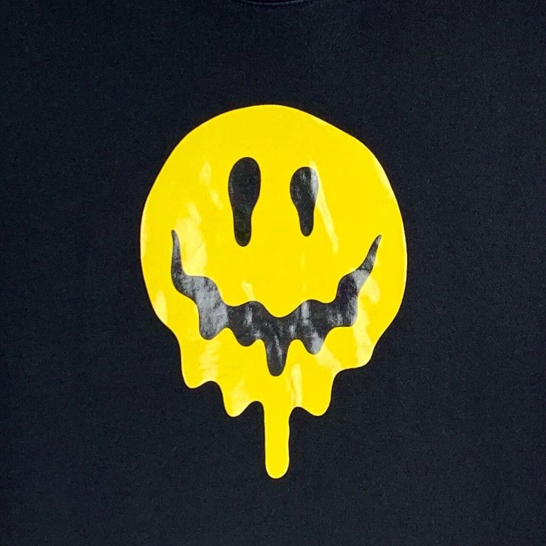 Balenciaga Balenciaga Dissolved smiley face printed crew neck black c Size US S / EU 44-46 / 1 - 5 Thumbnail