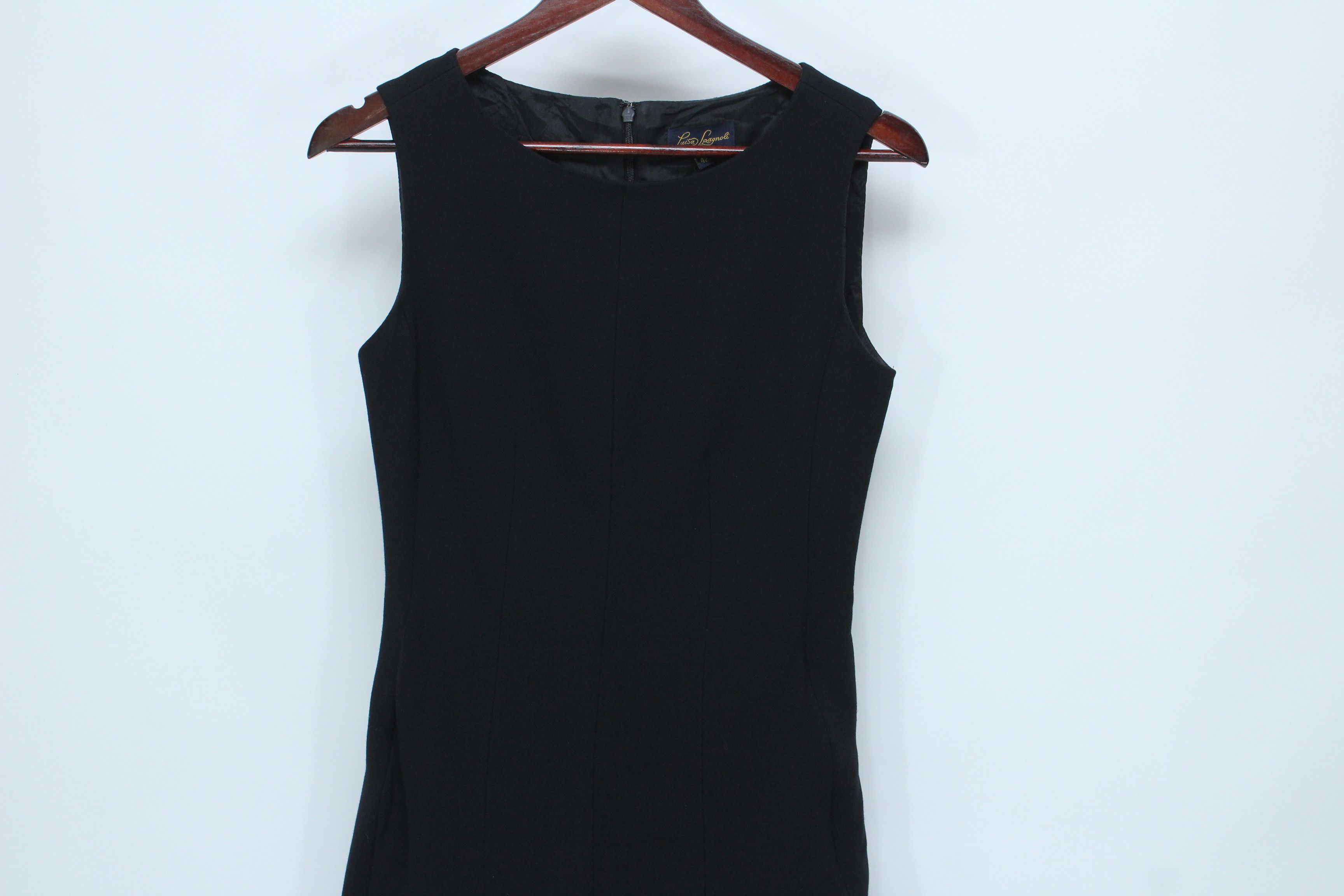 Vintage Luisa Spagnoli Dress Black Size 42 Authentic Vintage Size M / US 6-8 / IT 42-44 - 3 Thumbnail