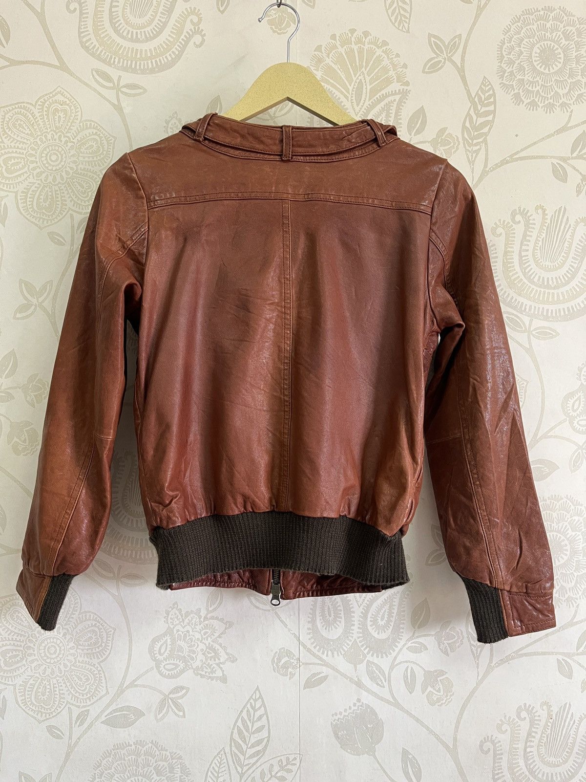 Pas de Calais × Seditionaries Bondage Pas De Calais Sheepskin Leather Jacket Size 38 Size XS / US 0-2 / IT 36-38 - 4 Thumbnail