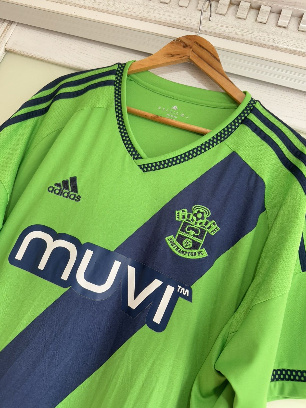 Adidas Southampton 2015/2016 Away Soccer Jersey Football Shirt Kit Size US XXL / EU 58 / 5 - 7 Thumbnail