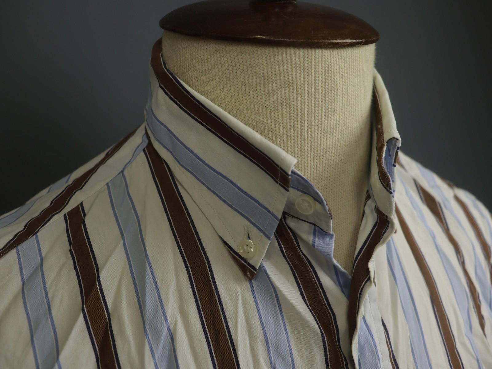 Paul & Shark Paul & Shark Yachting Multi Striped 100% Shirt Size 42 Size US M / EU 48-50 / 2 - 4 Thumbnail