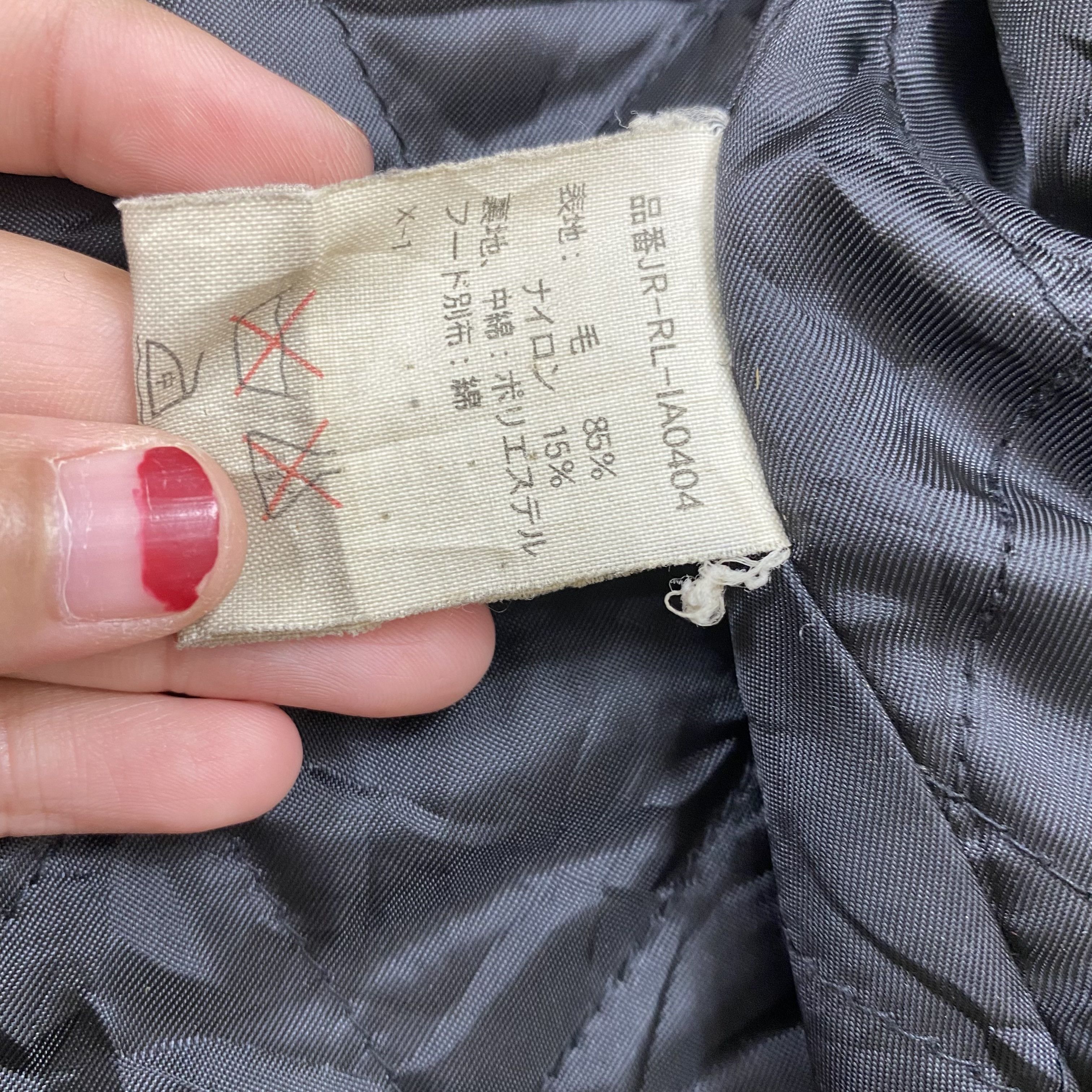 RRL Ralph Lauren vintage 90s polo ralph lauren wool trench coat jacket-J546 Size US M / EU 48-50 / 2 - 13 Thumbnail