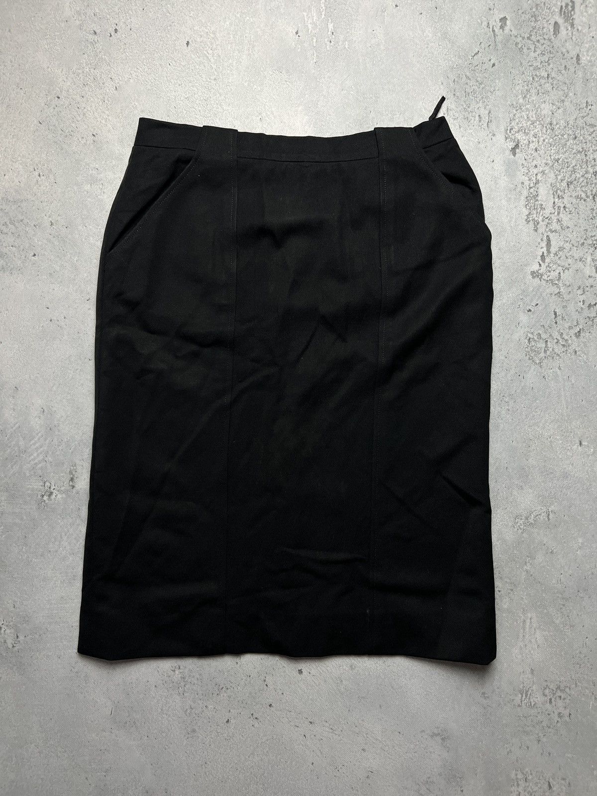 Celine Vintage Celine Paris Women's Midi Skirt Made in France 90s Size 34" / US 12 / IT 48 - 1 Thumbnail