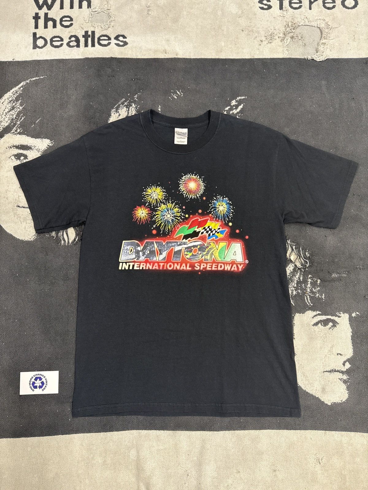 Daytona × Vintage Daytona International Speedway Racing Vintage Y2K T-Shirt Size US L / EU 52-54 / 3 - 1 Thumbnail