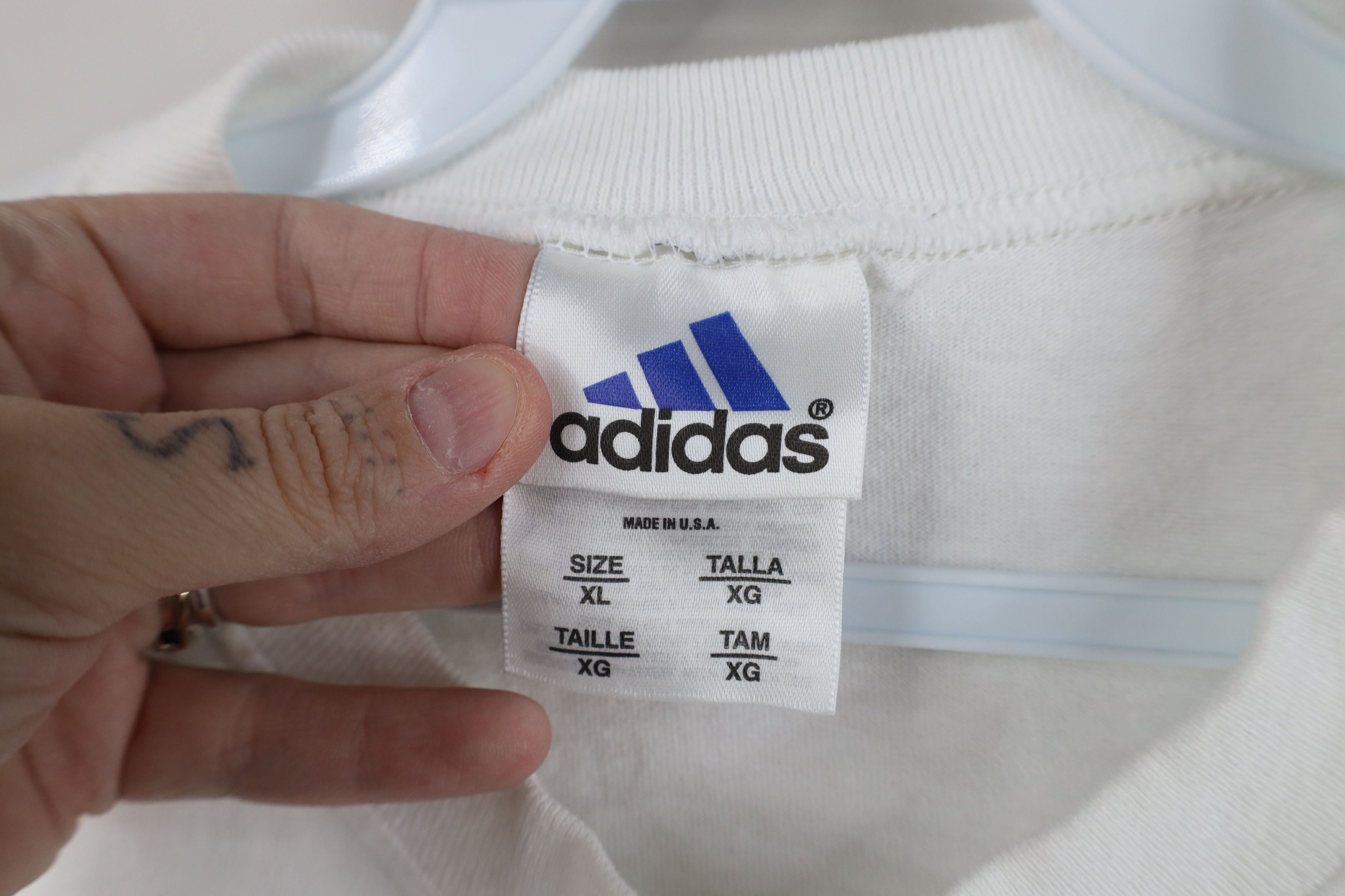 Adidas Vintage 90s Adidas Forever Sport Sleeveless Muscle T-Shirt Size US XL / EU 56 / 4 - 7 Thumbnail