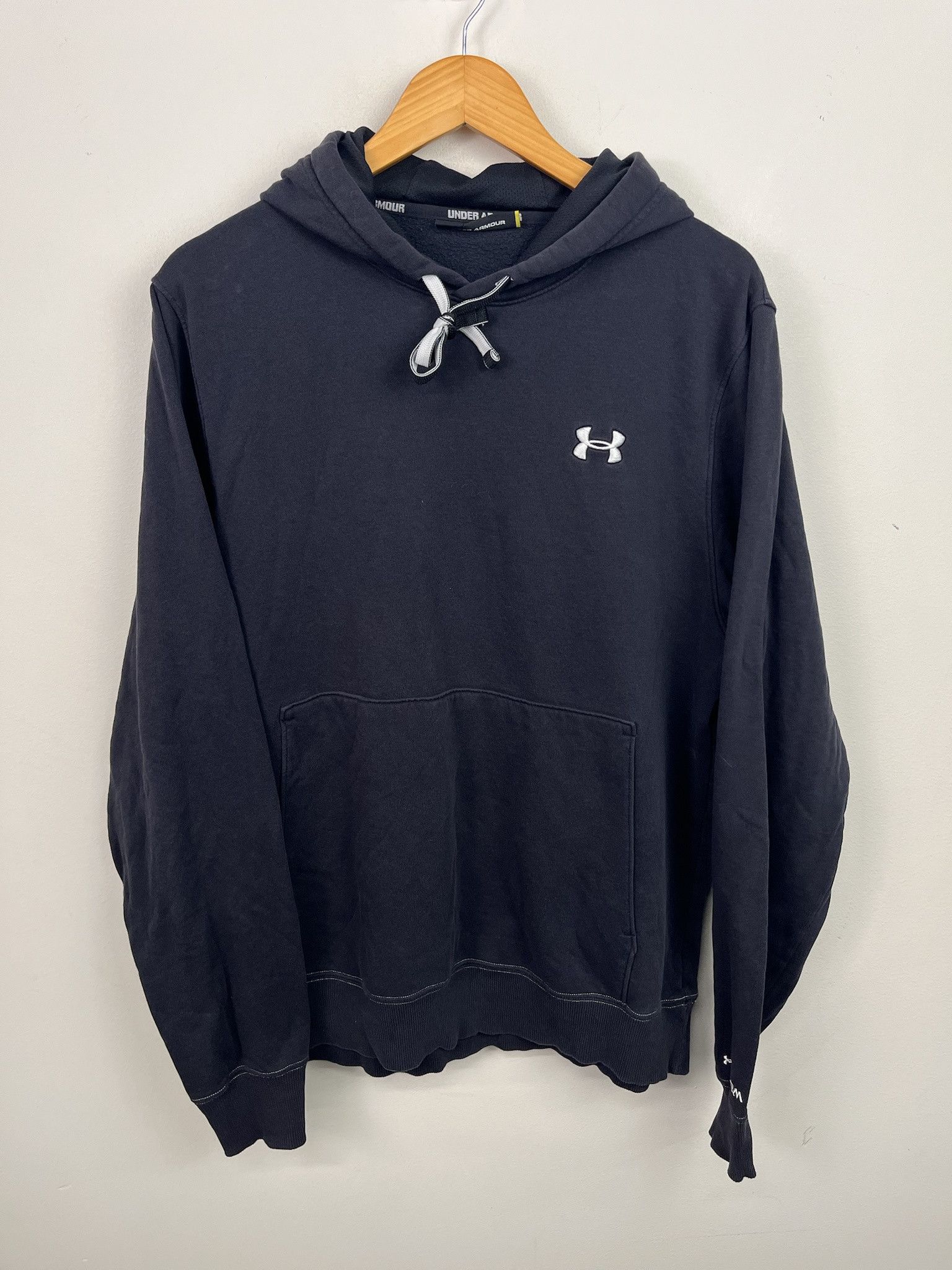 Under Armour × Vintage Vintage 90s Under Armour Hoodie Size L Size US L / EU 52-54 / 3 - 1 Thumbnail