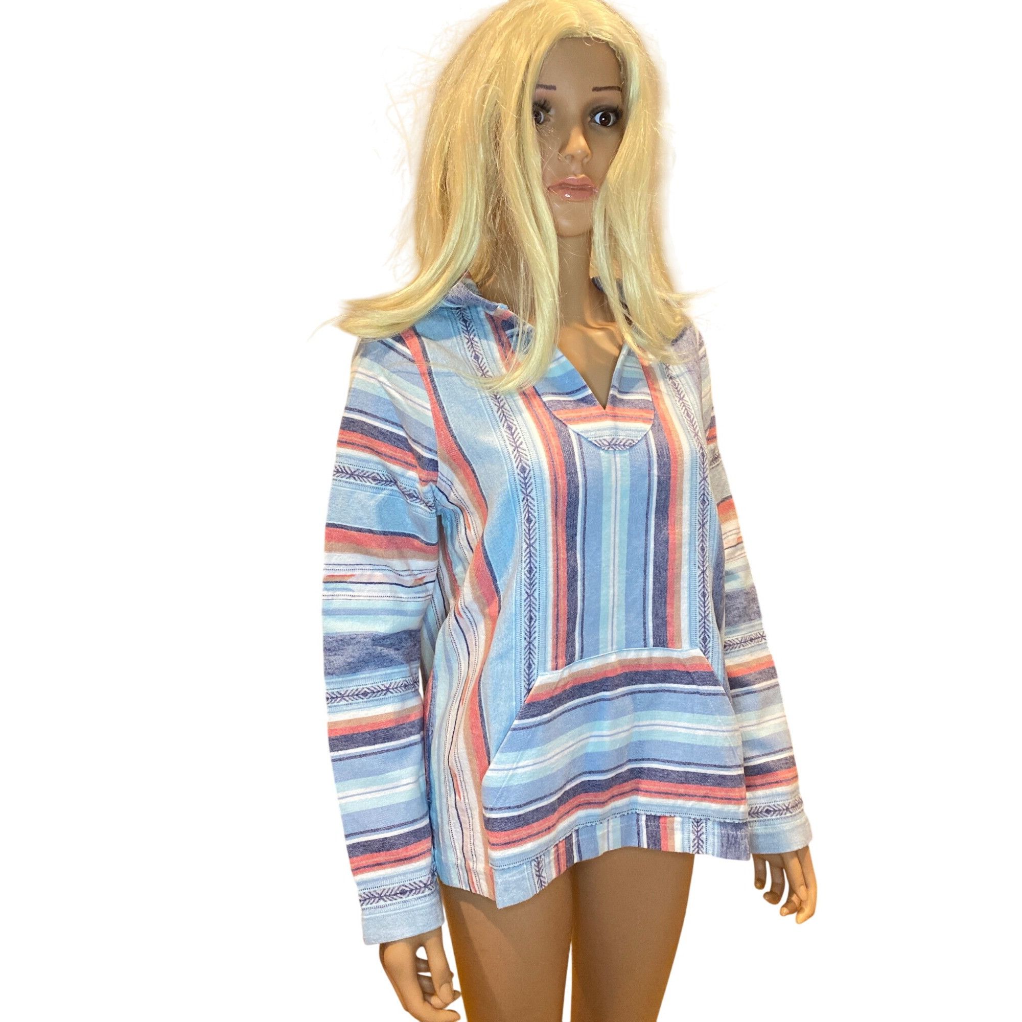 Faherty NWT Faherty Baja Sierra Paradise Hooded Pullover Top Tunic W Size S / US 4 / IT 40 - 19 Thumbnail