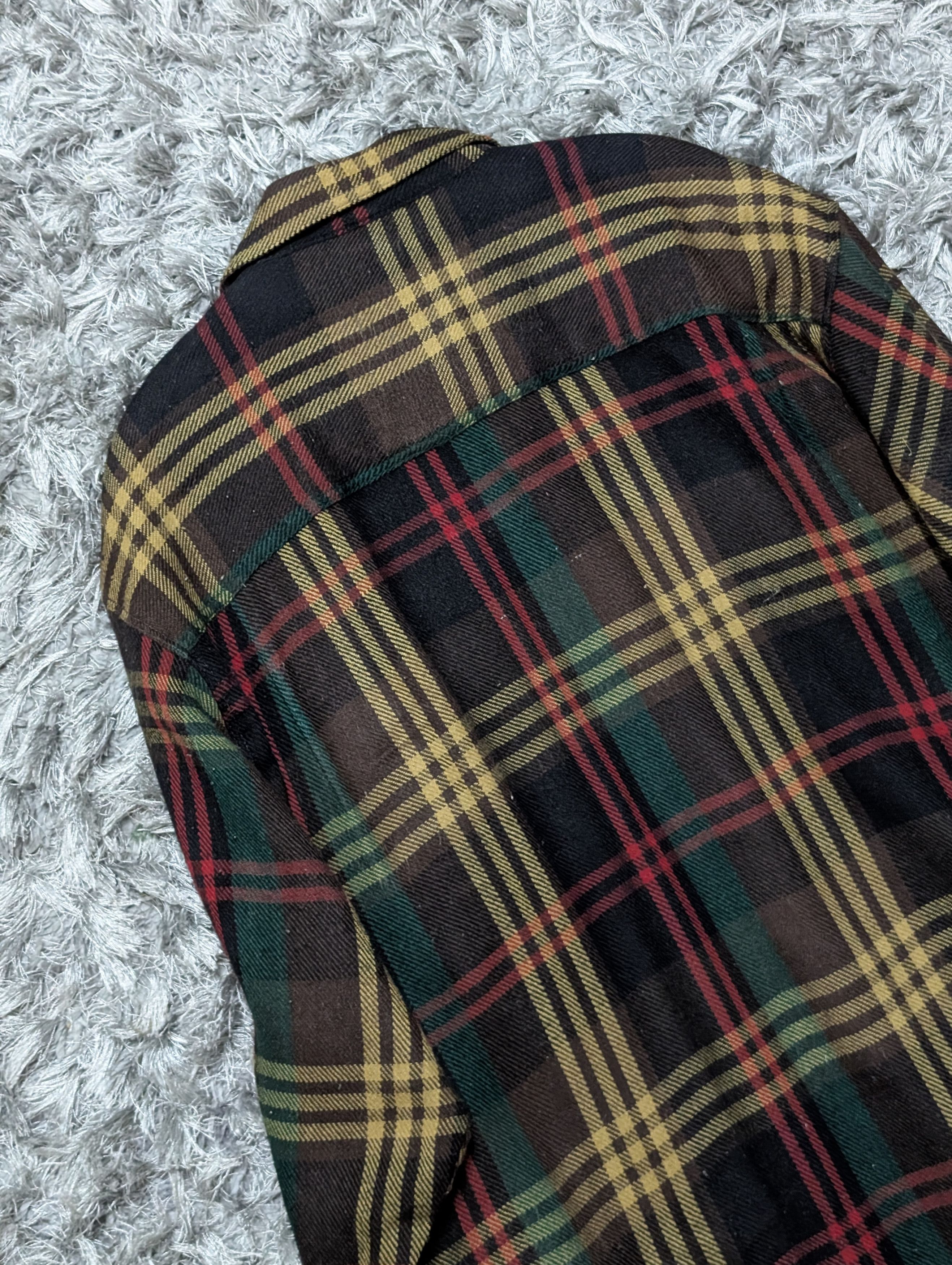 Vintage Classical Let's 1958 Checkered Flannel Jacket Button Up Size US M / EU 48-50 / 2 - 6 Thumbnail