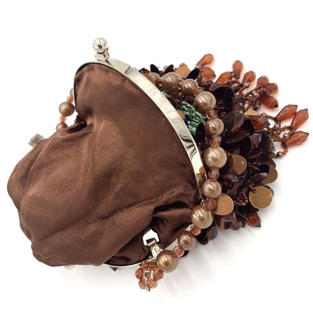 Vintage Y2k 00s Vintage Whimsygoth Beaded Mini Kisslock Handbag Size ONE SIZE - 3 Thumbnail