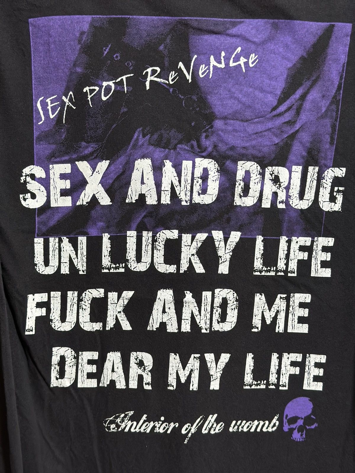 Seditionaries Vintage Punk Sex Pot Revenge Long Sleeve Sun Faded Tee Size US M / EU 48-50 / 2 - 2 Thumbnail