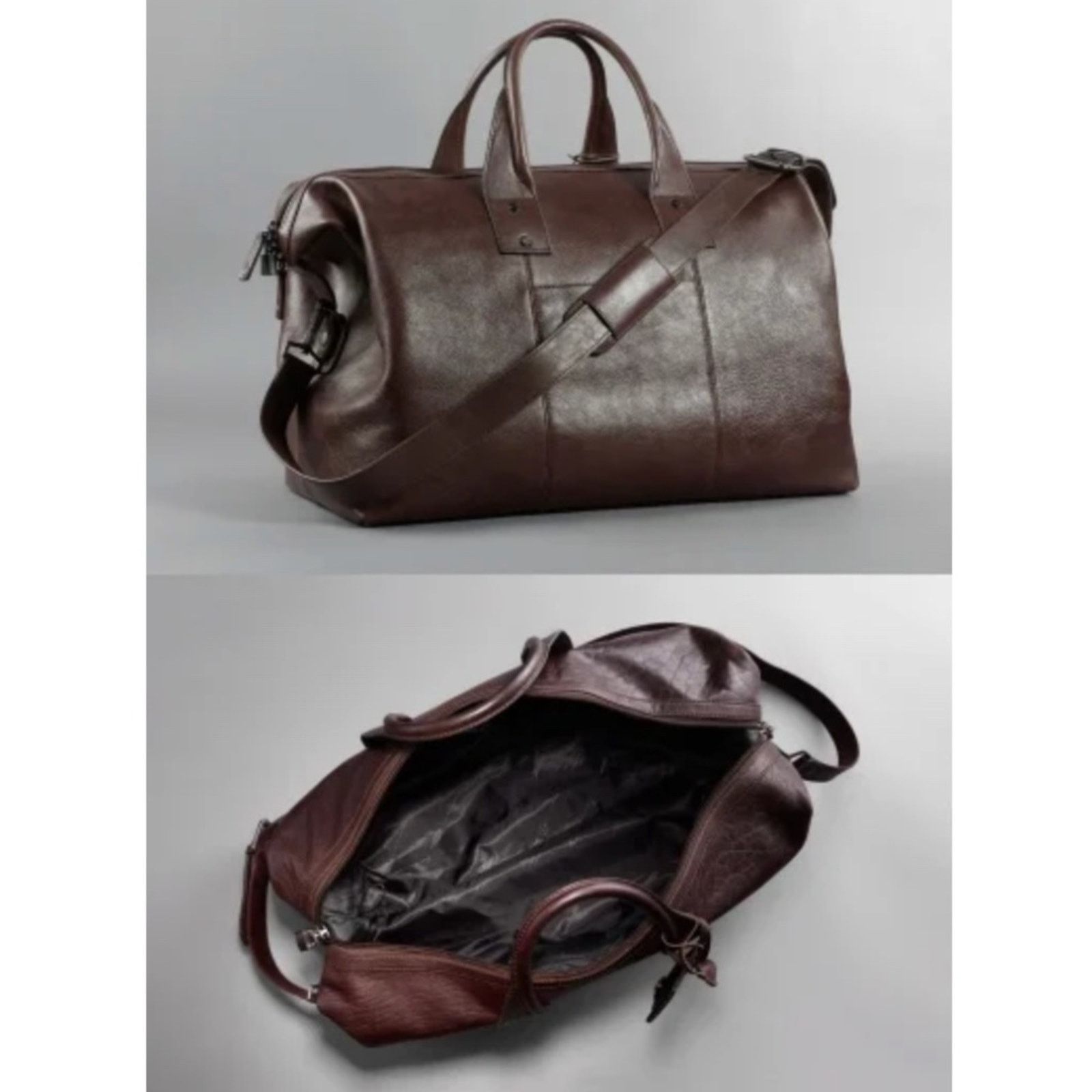 Kenneth Cole Kenneth Cole Leather Weekender Duffle Bag Size ONE SIZE - 1 Thumbnail