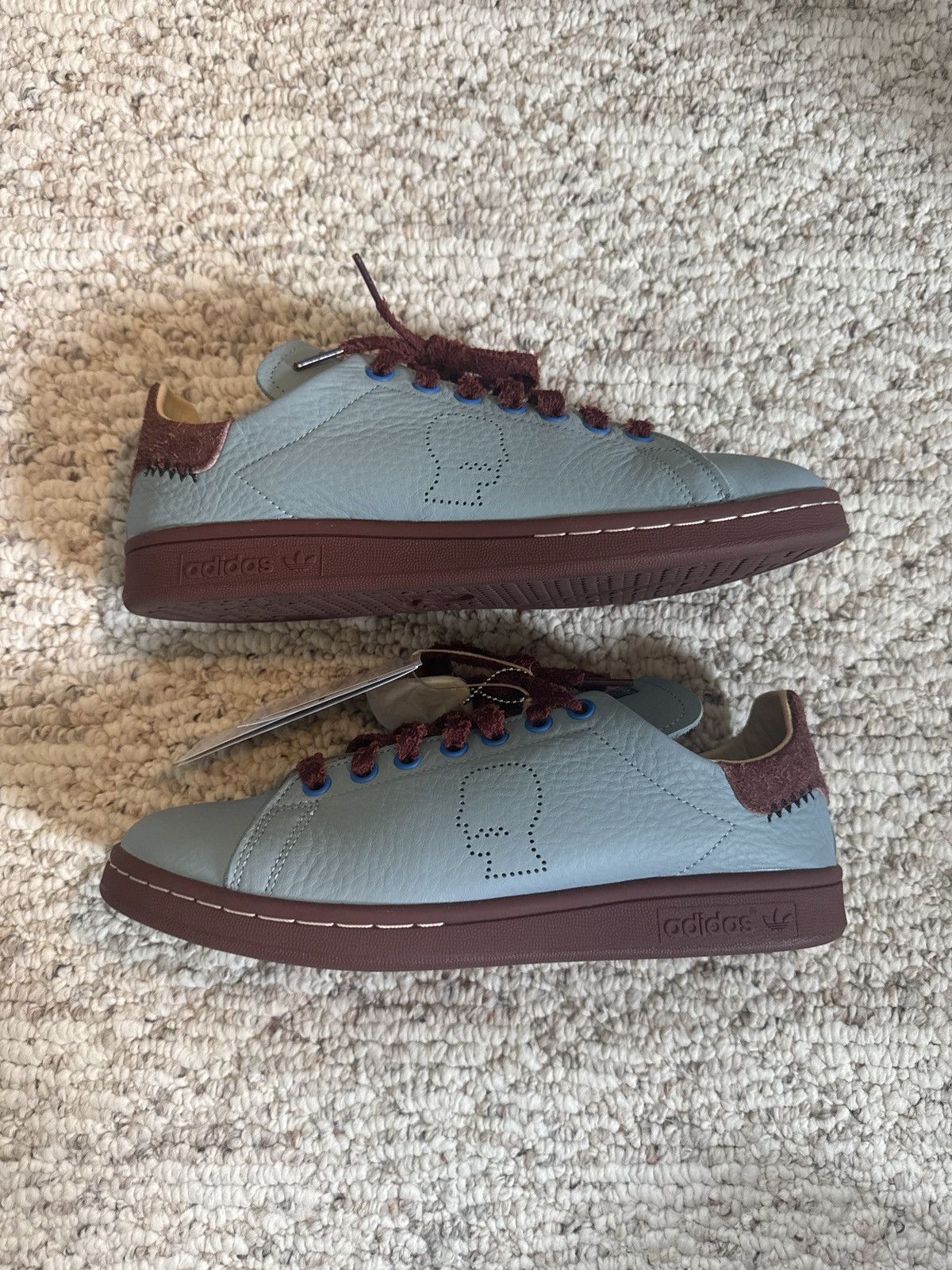 Adidas × Brain Dead Adidas x Brain Dead Stan Smith ‘Blue’ Size US 8.5 / EU 41-42 - 2 Thumbnail