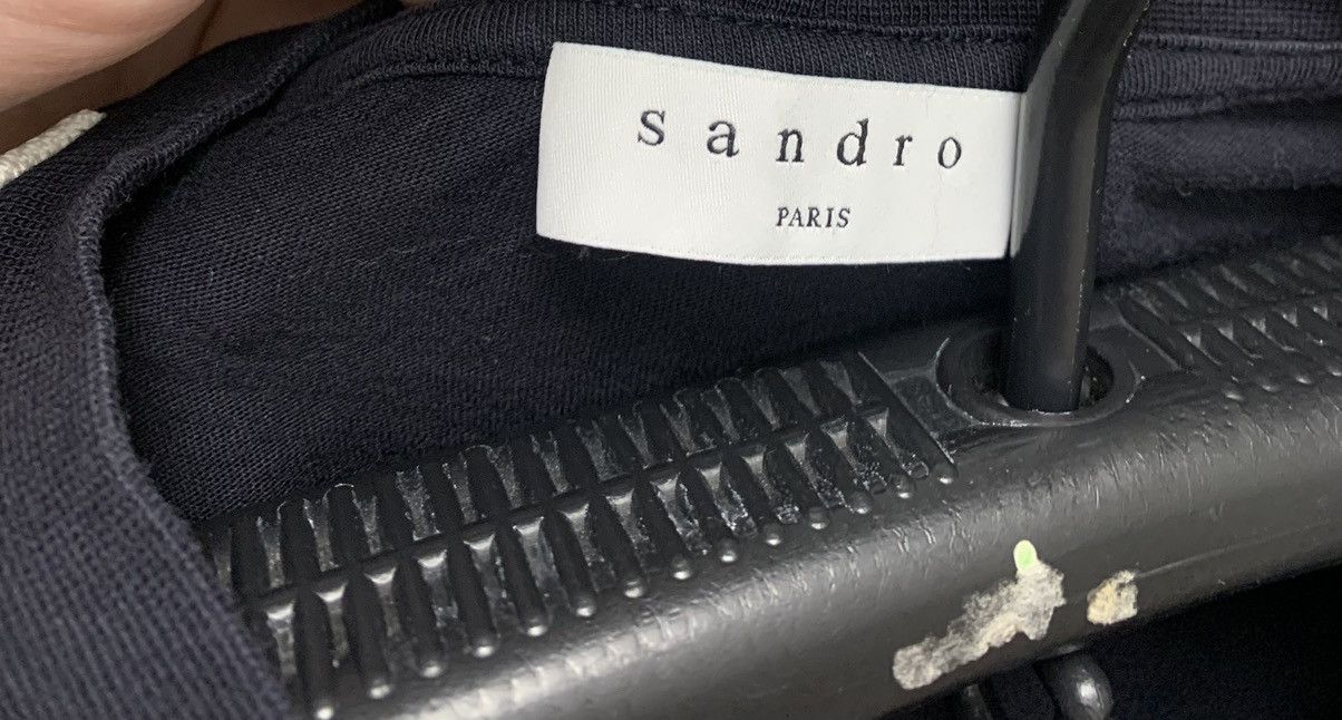 Sandro Sandro Paris navy blue t-shirt S size Size US S / EU 44-46 / 1 - 6 Thumbnail