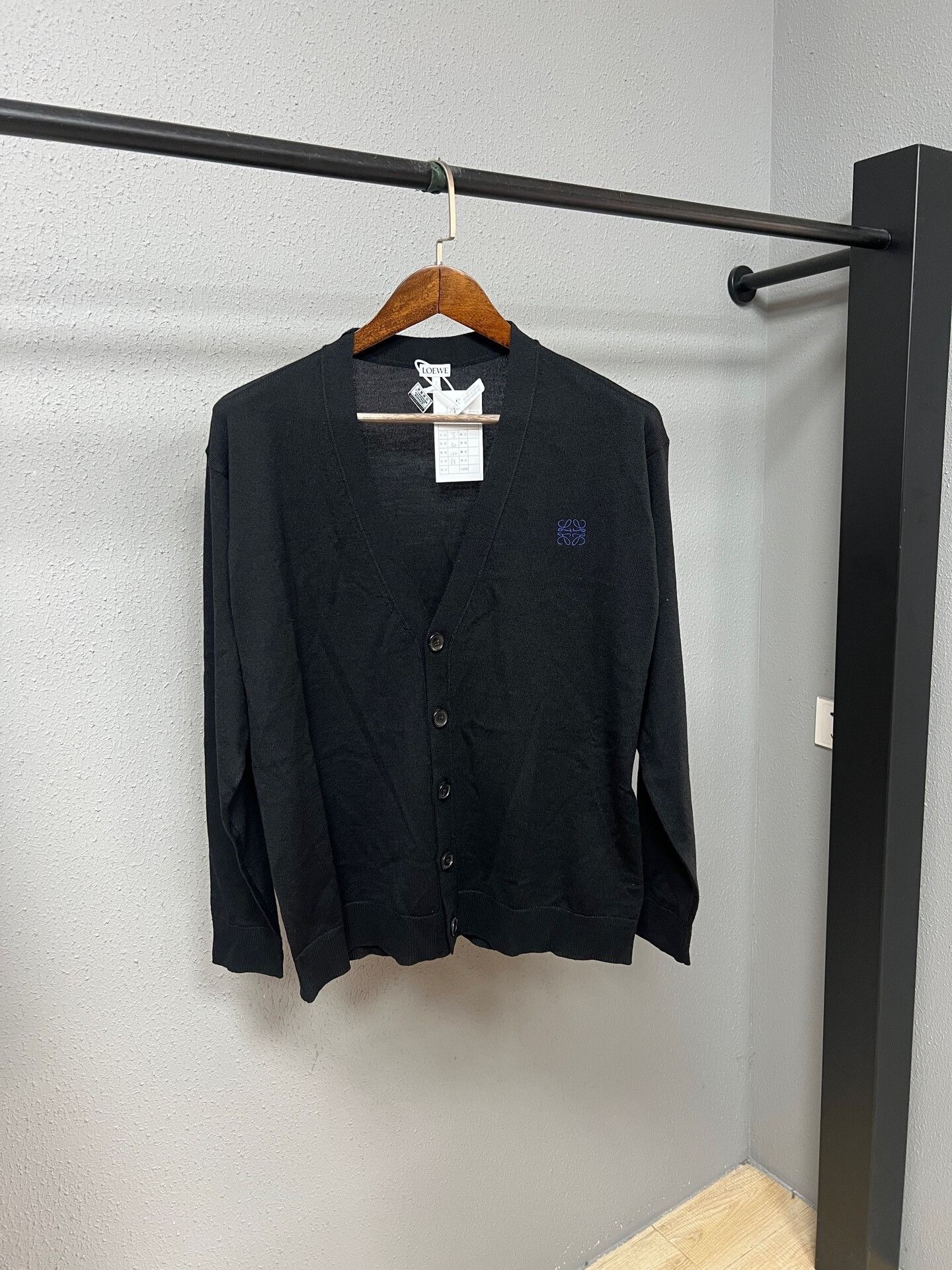 Loewe Loewe Blue Logo Cardigan Size S Size US S / EU 44-46 / 1 - 1 Thumbnail