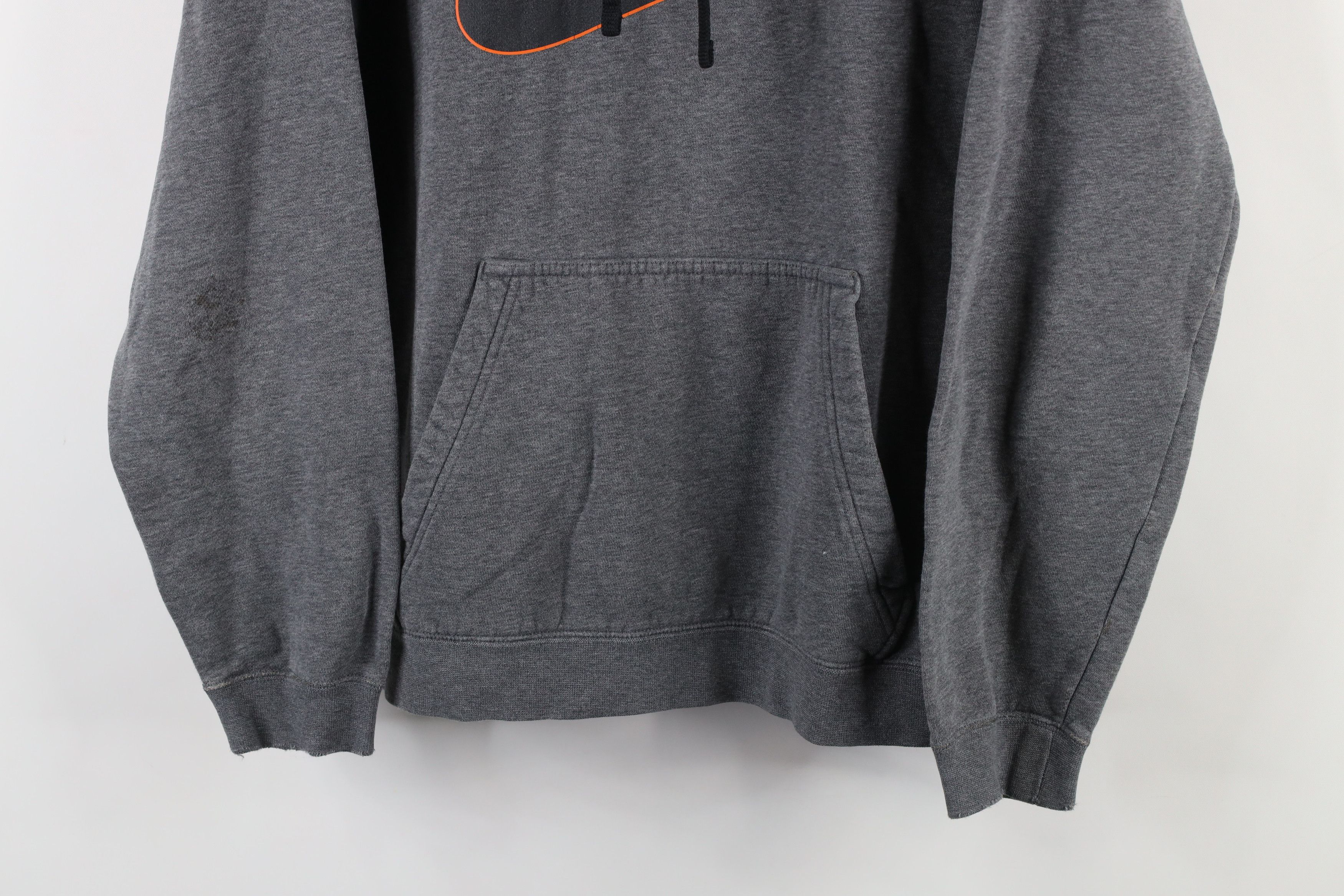 Nike × Vintage Vintage Nike Out Travis Scott Big Swoosh Hoodie Sweatshirt Size US S / EU 44-46 / 1 - 3 Thumbnail