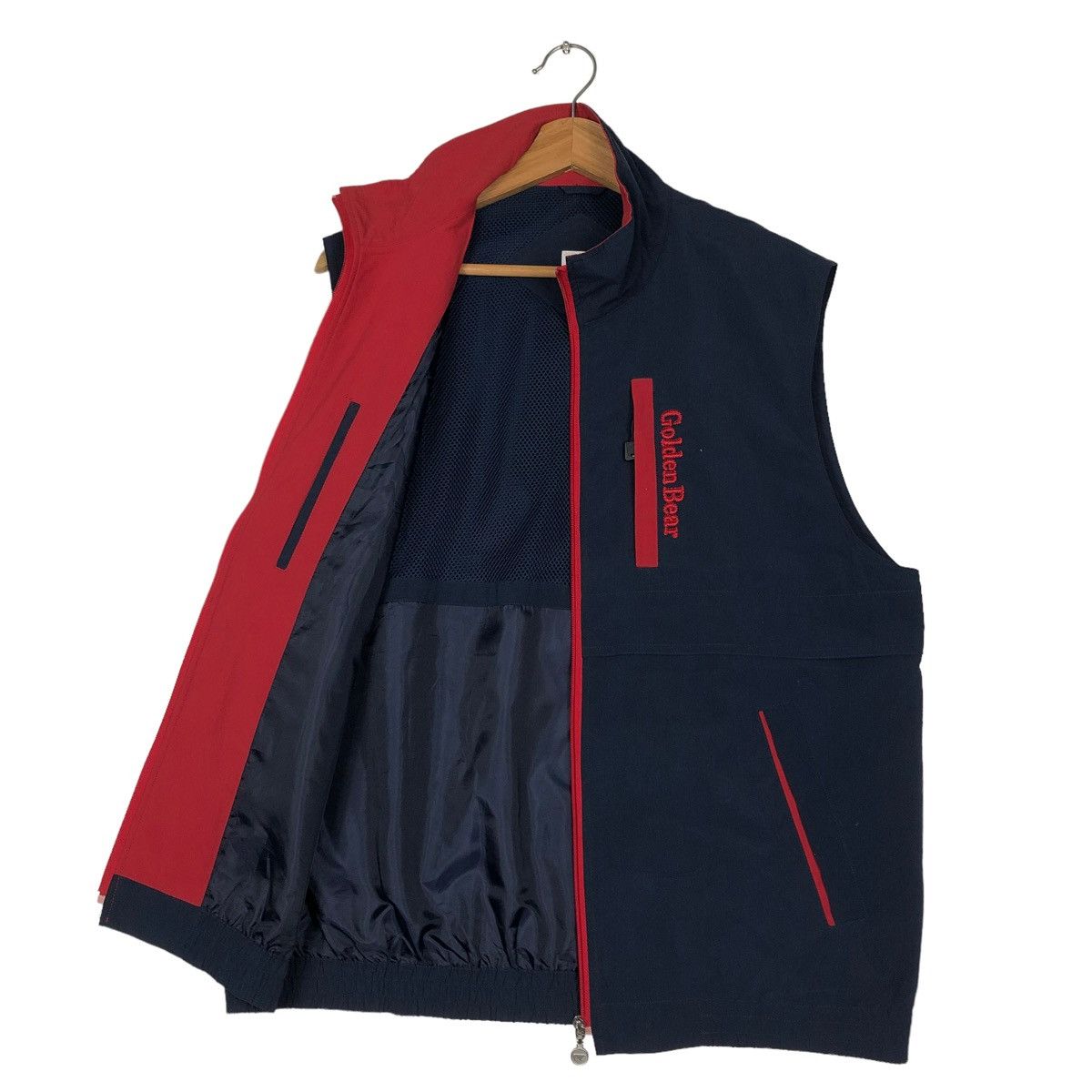 Japanese Brand 🔥VINTAGE FISHING TANK TOP VEST GOLDEN BEAR USA Size US L / EU 52-54 / 3 - 11 Thumbnail