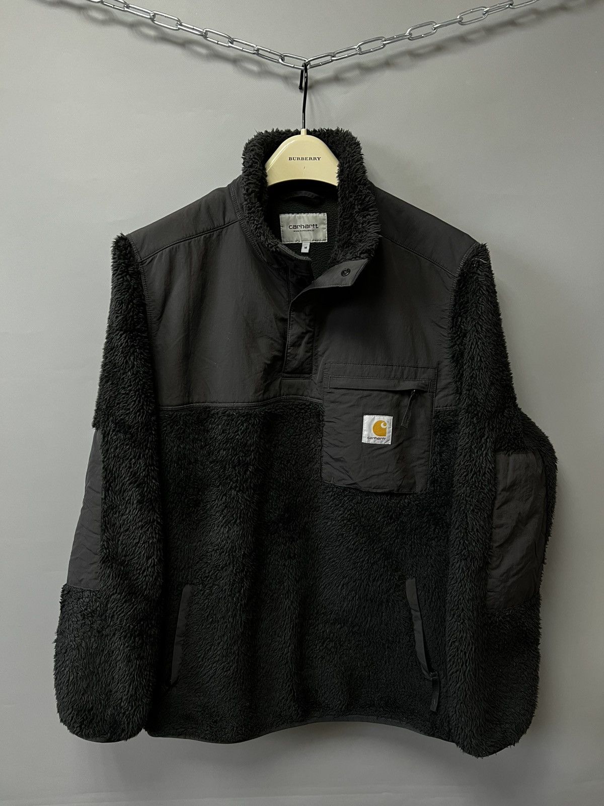 Carhartt Wip Carhartt Jackson Half Snap Sweat Jacket Men’s M Sherpa Y2K Size US M / EU 48-50 / 2 - 1 Thumbnail