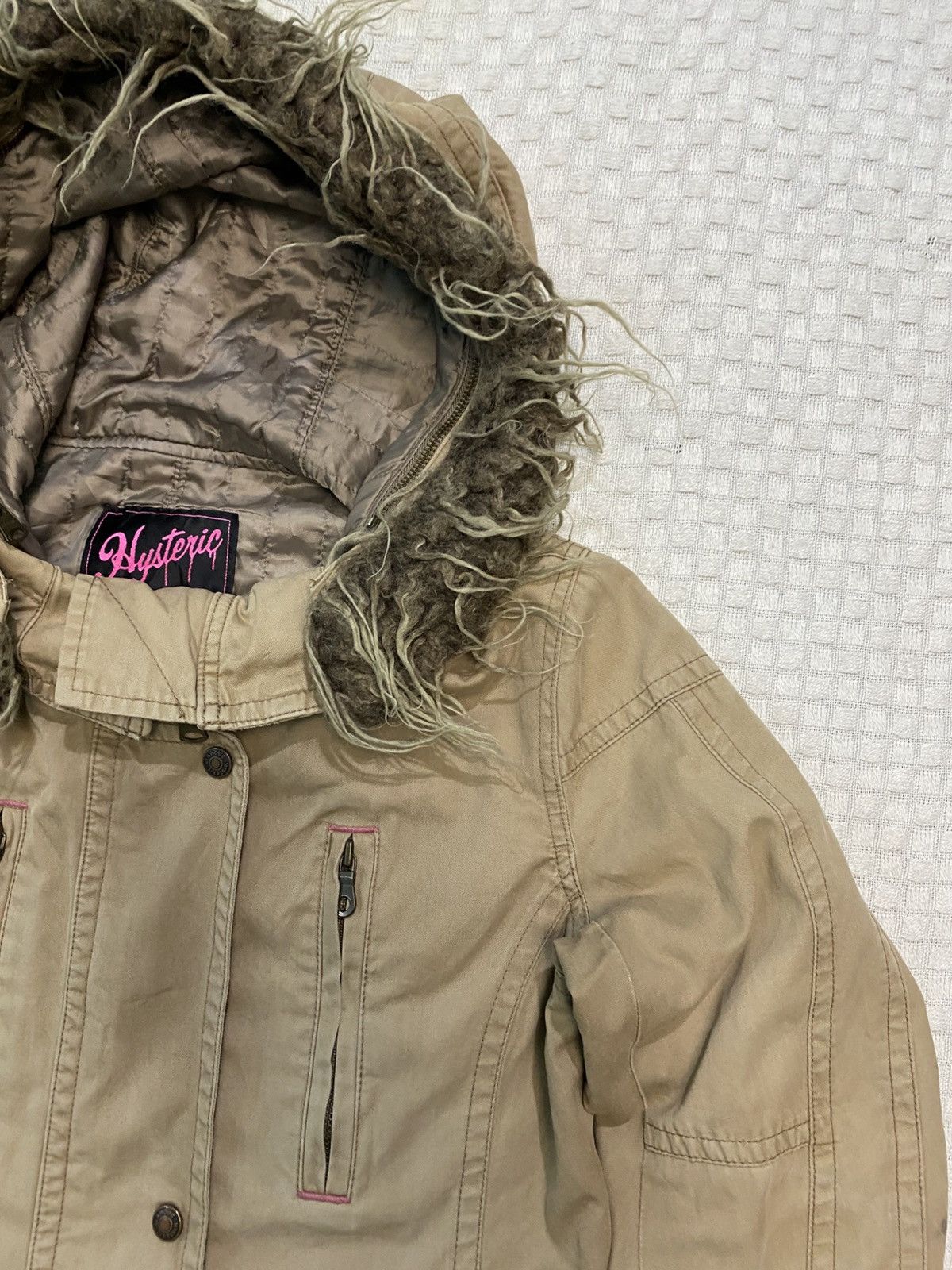 Hysteric Glamour × Undercover VINTAGE 90S If Six Was Nine LGB Faux Fur Zip Hoodie Jacket Size US M / EU 48-50 / 2 - 5 Thumbnail