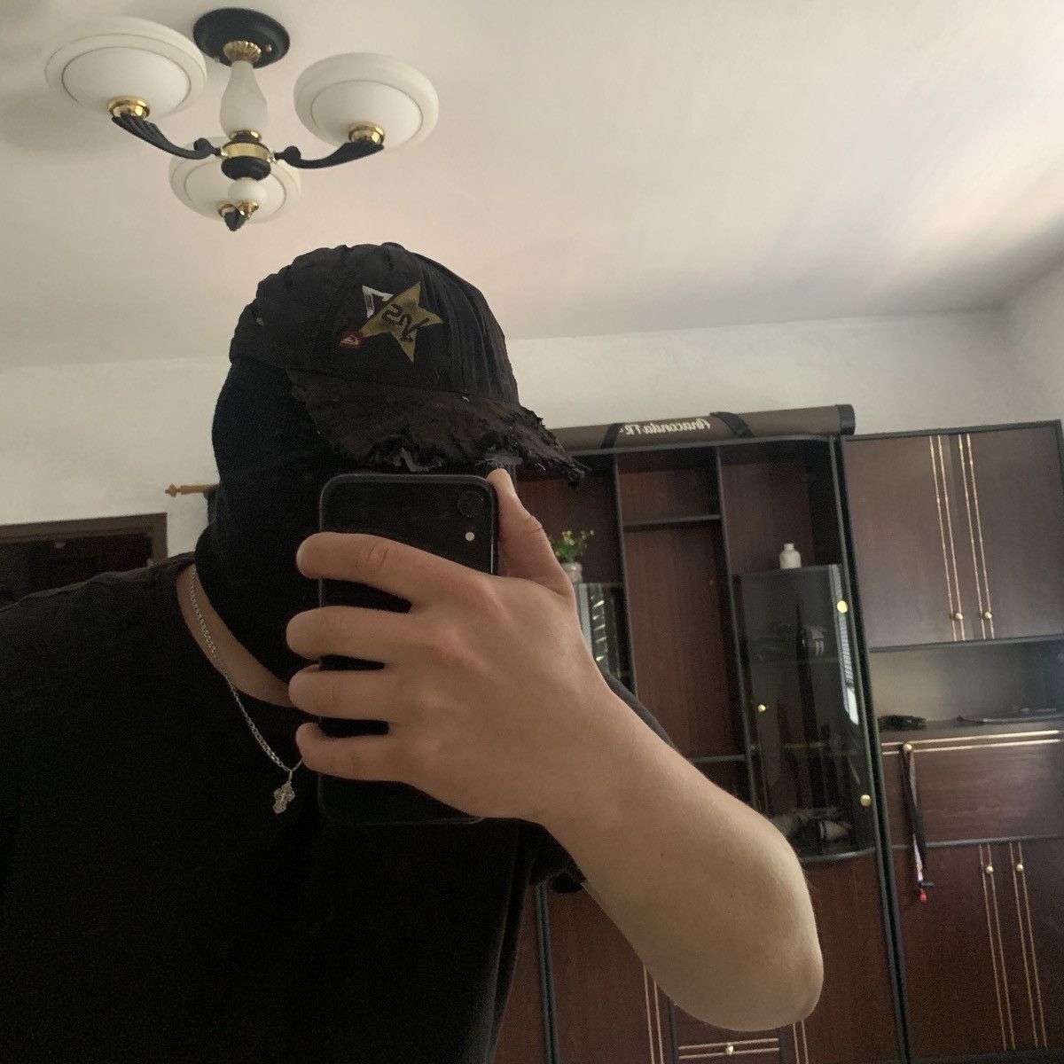 Quiksilver Quicksilver Vintage 90s Trashed Crazy Opium Distressed Cap Size ONE SIZE - 14 Thumbnail
