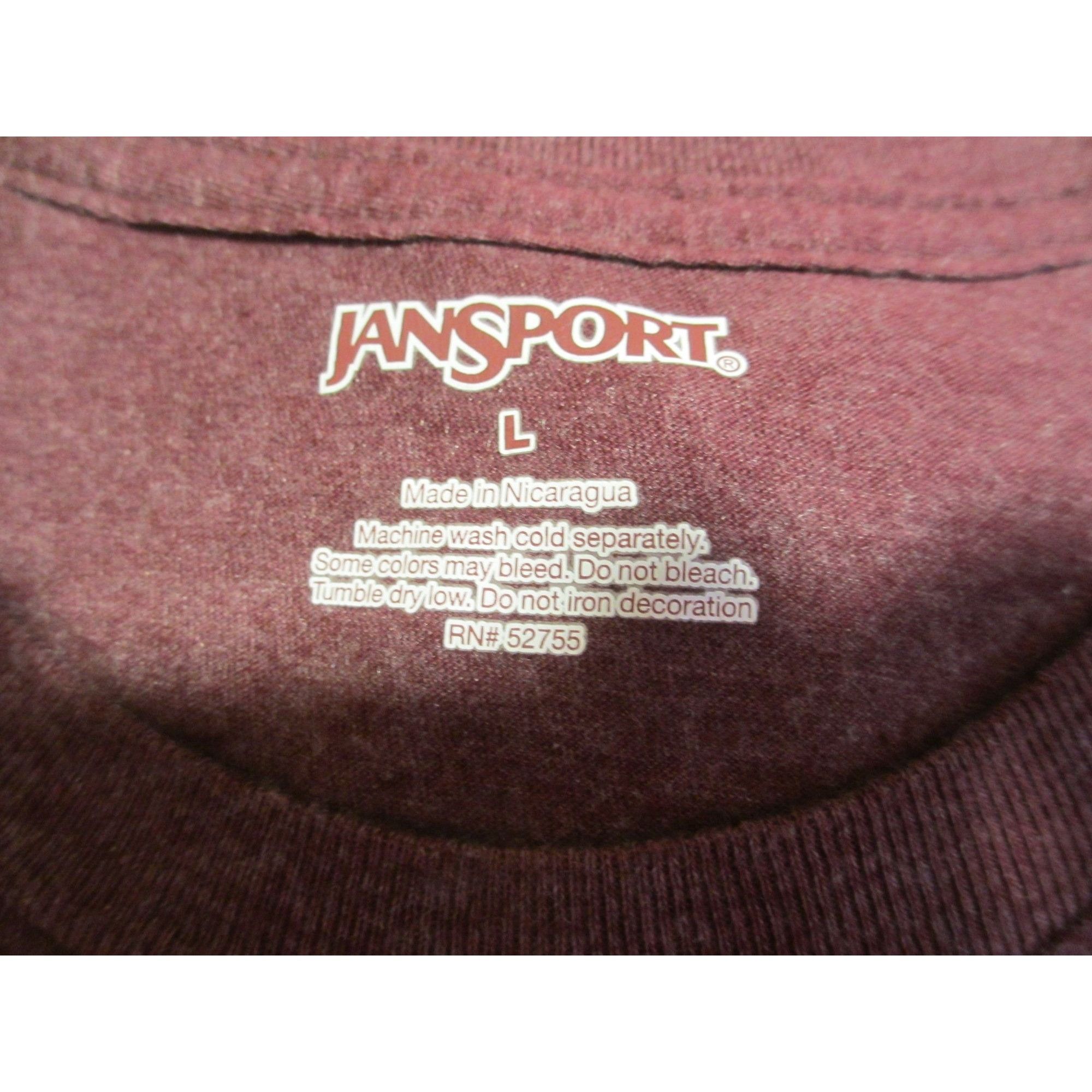 Jansport Jansport Navy Pride & Honor Graphic Mens T-Shirt Large Maroo Size US L / EU 52-54 / 3 - 4 Thumbnail