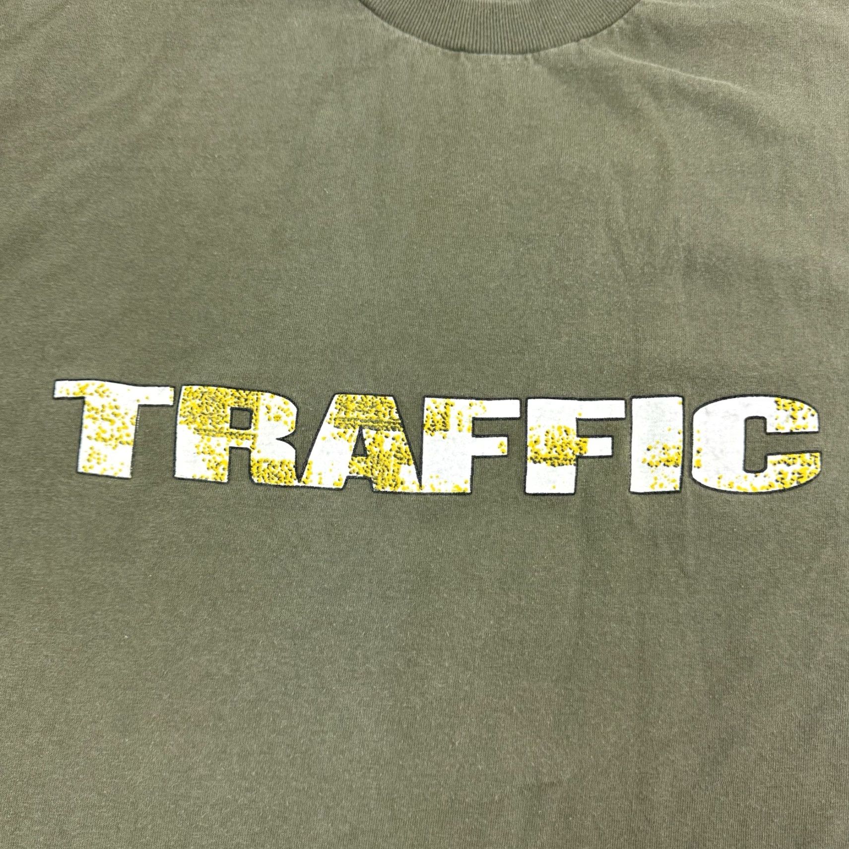 Vintage VINTAGE Traffic Movie Promo T-Shirt Adult Large Green 90s Y2K Hollywood Video Rental Men's Size US L / EU 52-54 / 3 - 2 Thumbnail