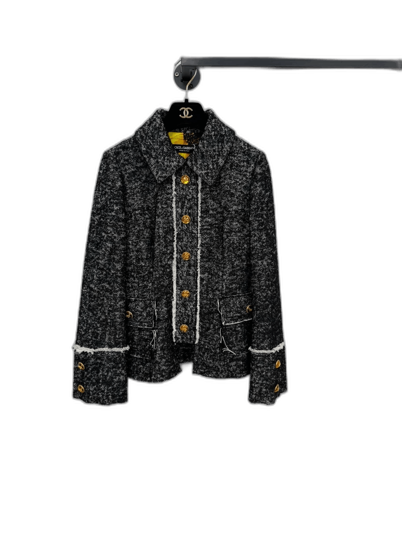 Dolce & Gabbana DG Dolce & Gabbana Wool Jacket Size 36 Size S / US 4 / IT 40 - 1 Thumbnail