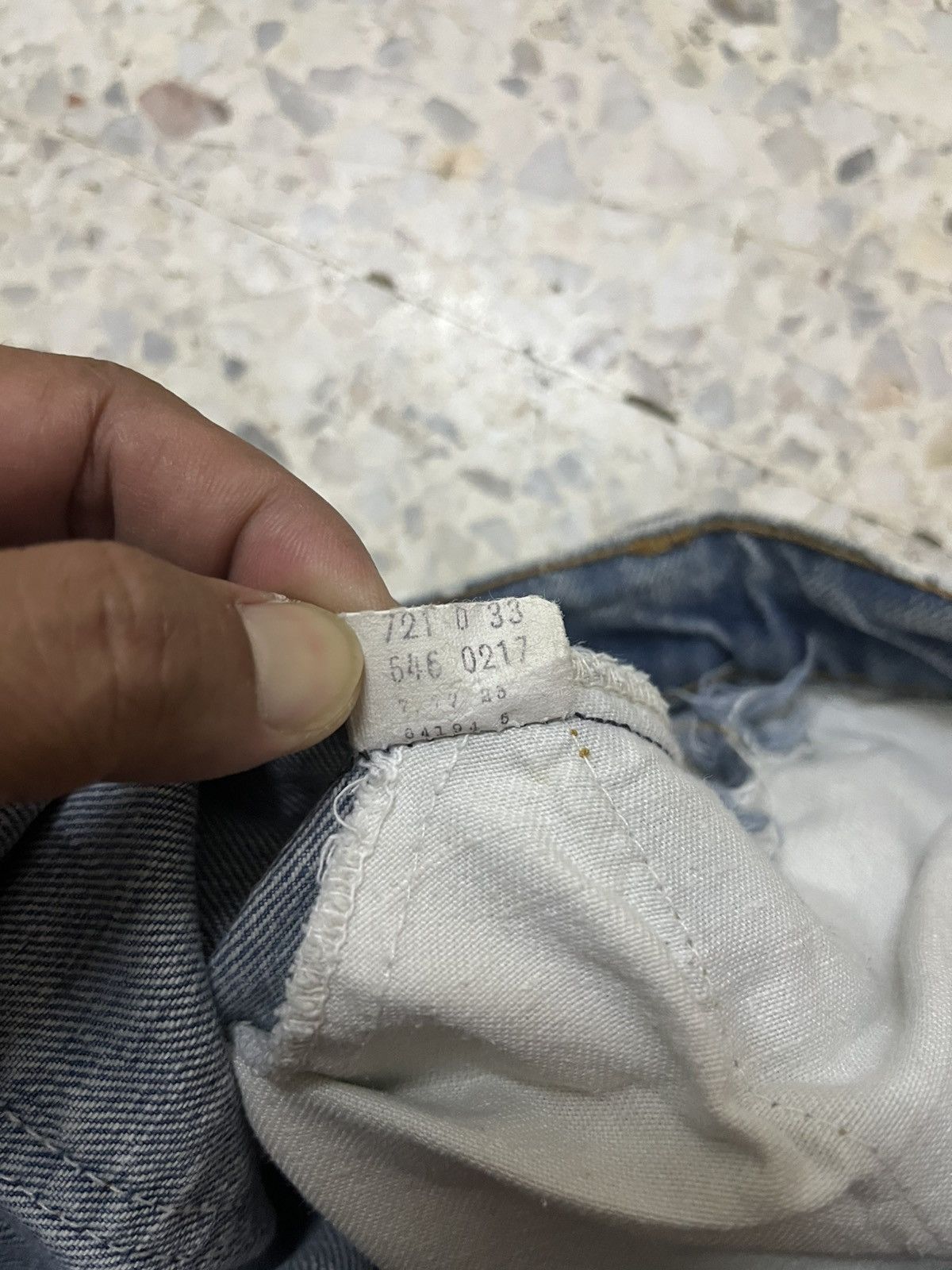 Levi's Vintage 70s levis 646 bell bottom light blue wash Size US 28 / EU 44 - 4 Thumbnail