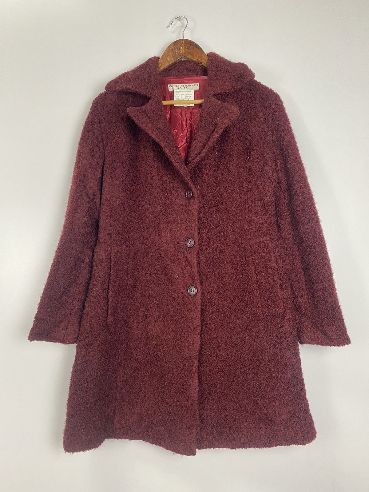 Vintage Katharine Hamnett London Long Coat Size US M / EU 48-50 / 2 - 3 Thumbnail