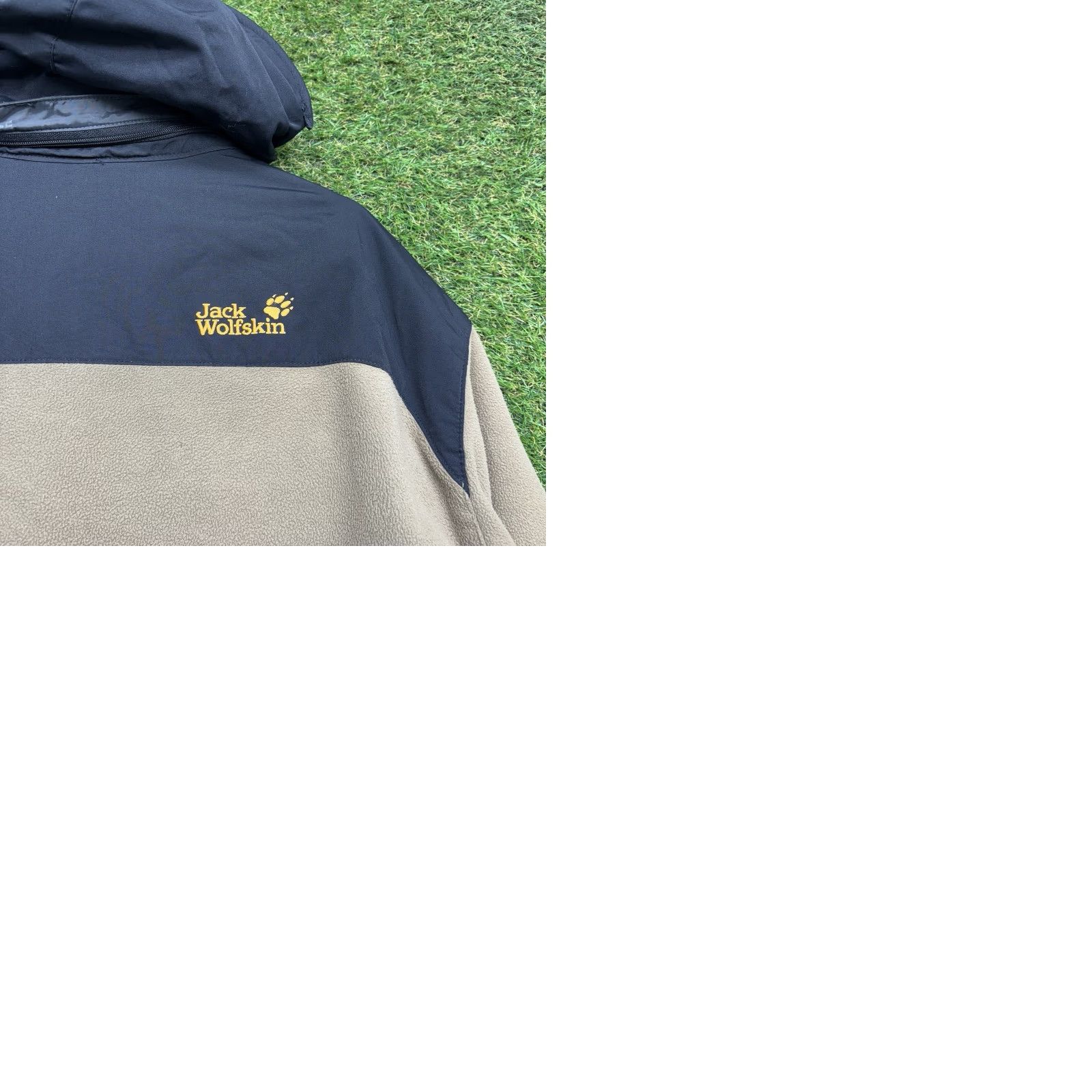 Jack Wolfskin Jack Wolfskin Jacket Mens 2XL XXL Hooded Full Zip Outdoor Brown Work MG07 Size US XXL / EU 58 / 5 - 9 Thumbnail