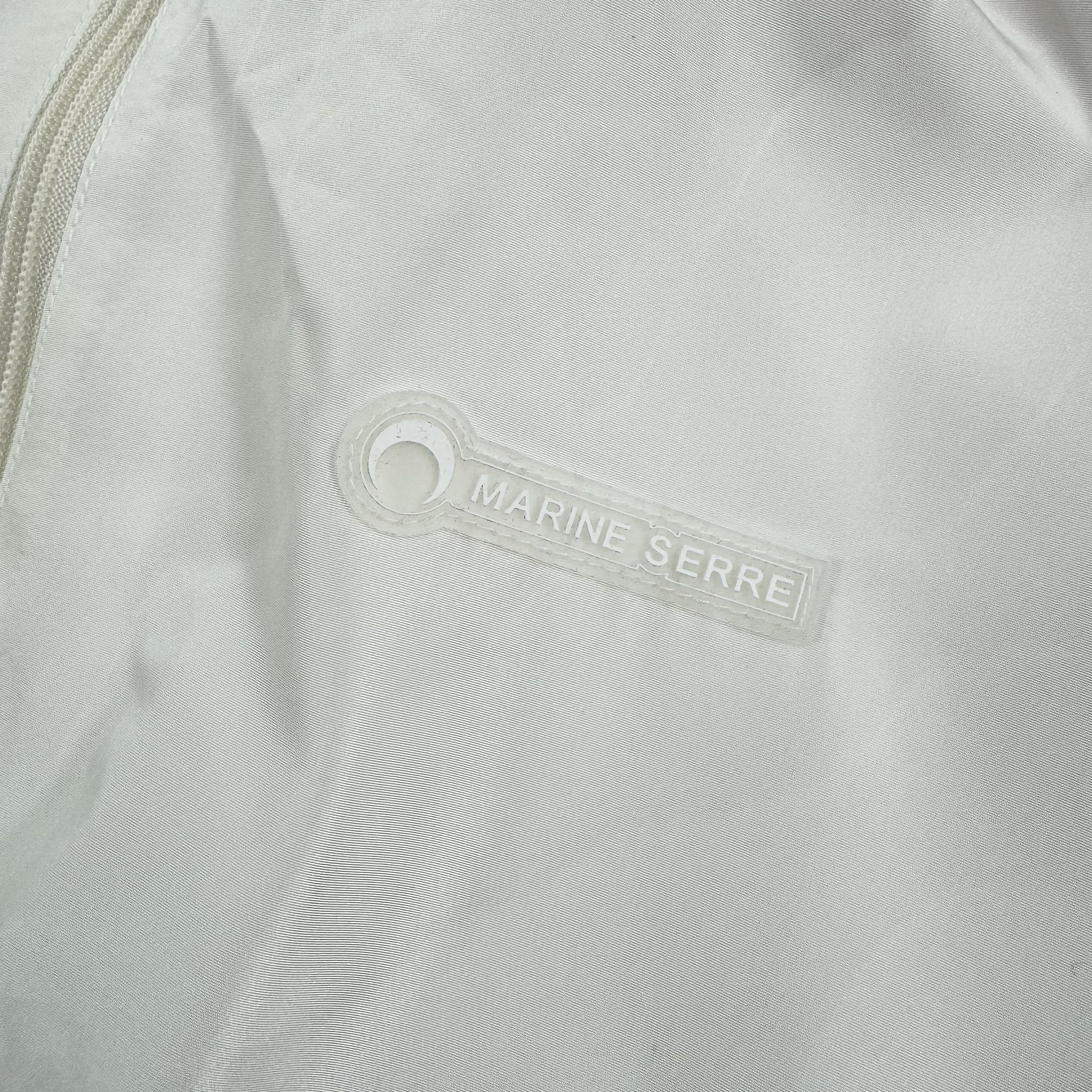 Marine Serre Marine Serre Crescent Moon Print Jacket In White RRP £1000 Size US M / EU 48-50 / 2 - 3 Thumbnail