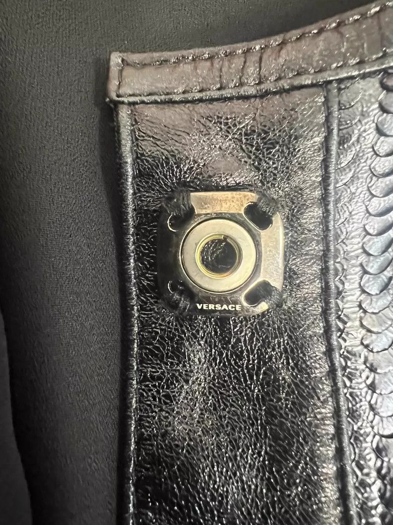 Versace Versace Sheepskin sequined coat Size M / US 6-8 / IT 42-44 - 3 Thumbnail