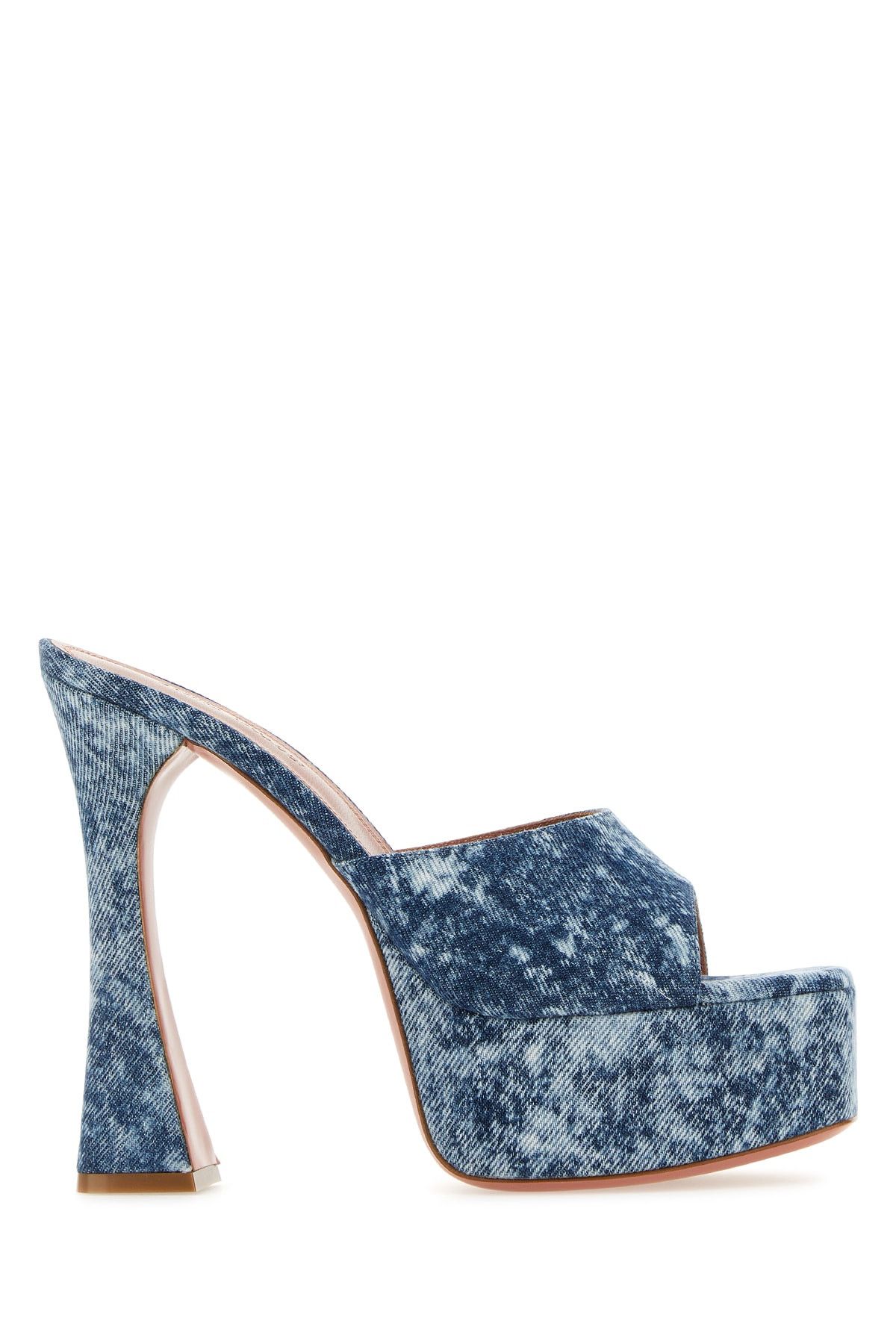 image of Amina Muaddi Sandali in Mixed Colours, Women's (Size 9)