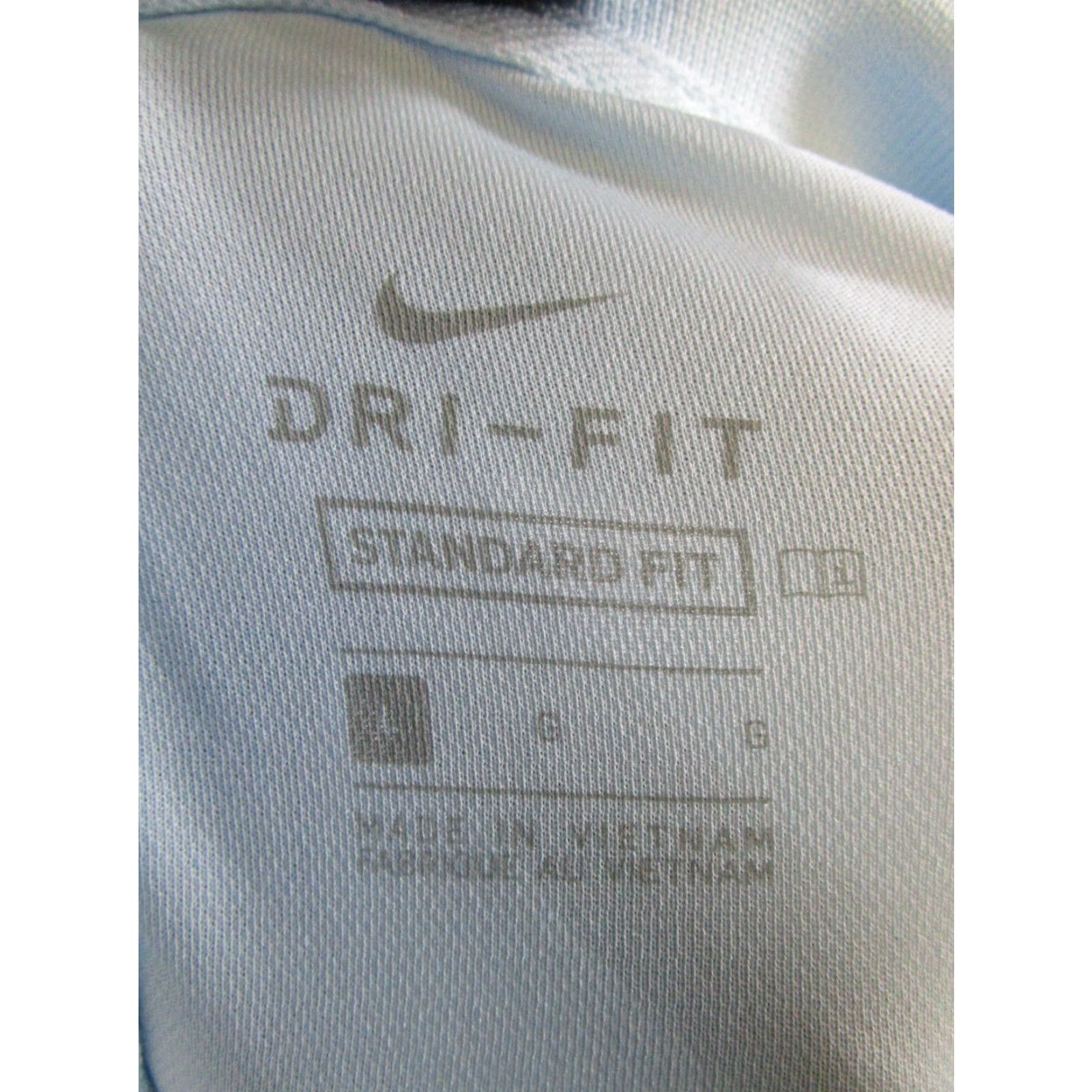 Nike Womens Nike Polo Shirt Large Blue Golf Size L / US 10 / IT 46 - 3 Thumbnail