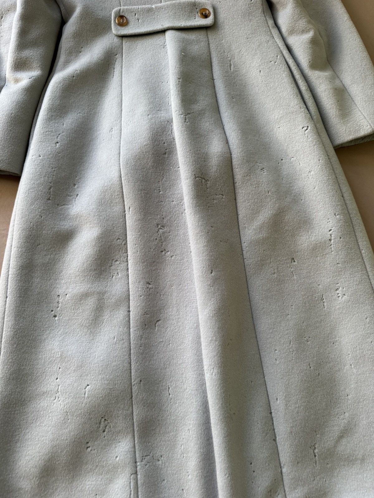 Anna Molinari Vintage Anna Molinari Single Breasted Cashmere Wool Coat Size S / US 4 / IT 40 - 7 Thumbnail