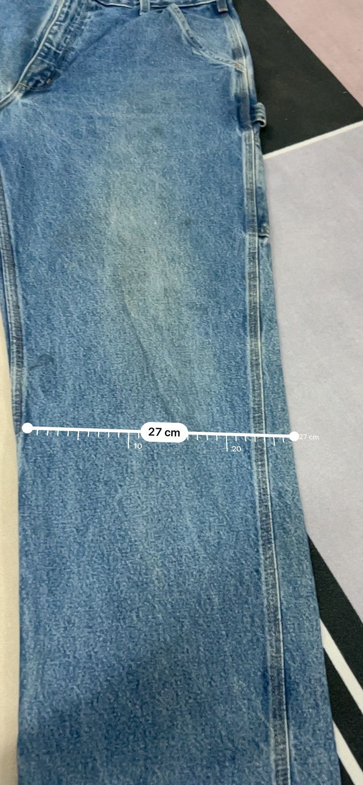 Carhartt × Vintage Carhartt - Dungaree Fit denim Size US 36 / EU 52 - 10 Thumbnail