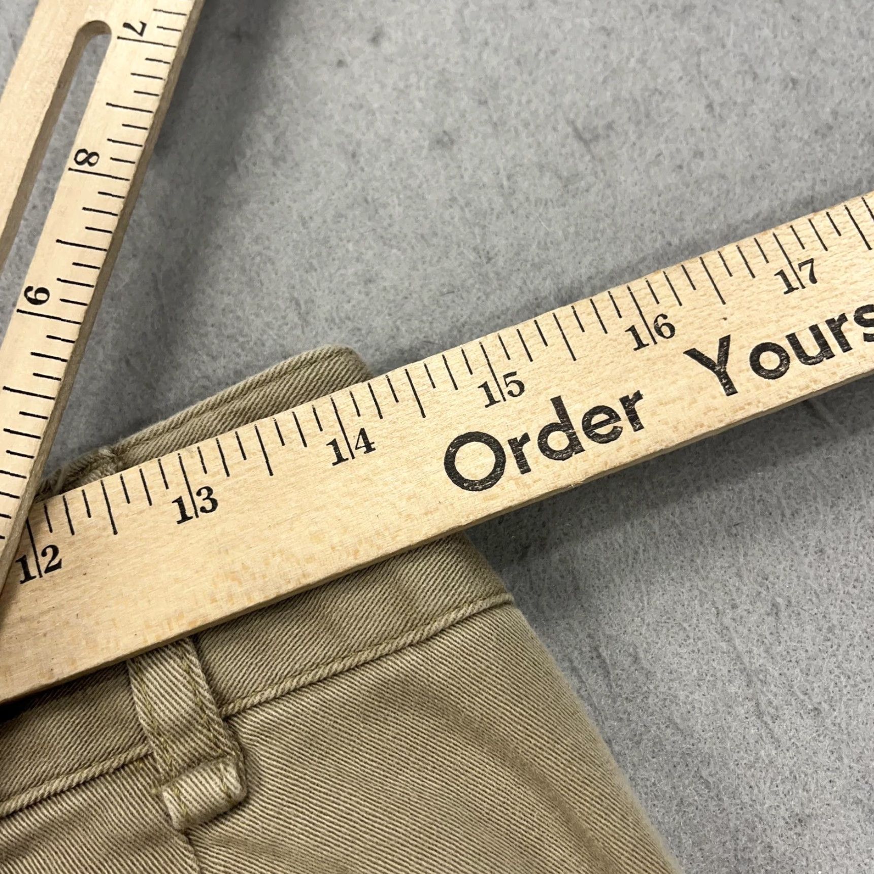 Rag & Bone Rag & Bone Pants Womens 2 Beige Utility Cargo Straight Leg Made USA Zip Pockets Size 26" / US 2 / IT 38 - 7 Thumbnail