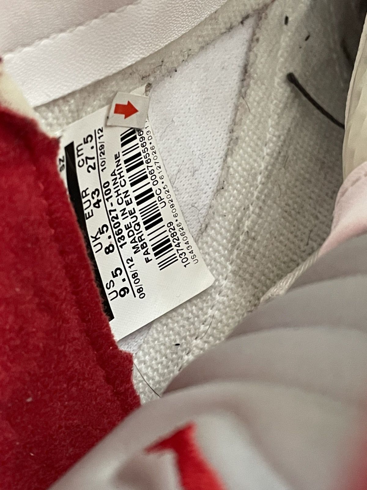Jordan Brand Jordan 5 Fire Red Size US 9.5 / EU 42-43 - 8 Thumbnail