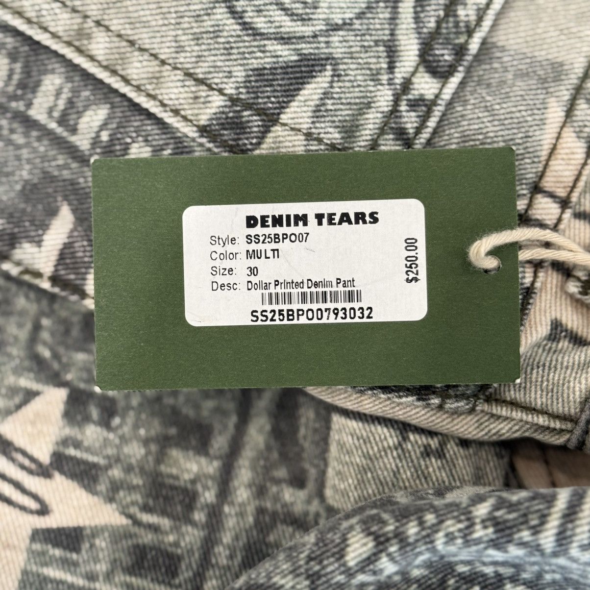 DENIM TEARS Denim Tears C.R.E.A.M. Denim Pants Size US 30 / EU 46 - 5 Thumbnail
